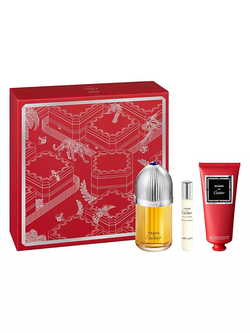 Pasha 3-Piece Parfum Gift Set Cartier