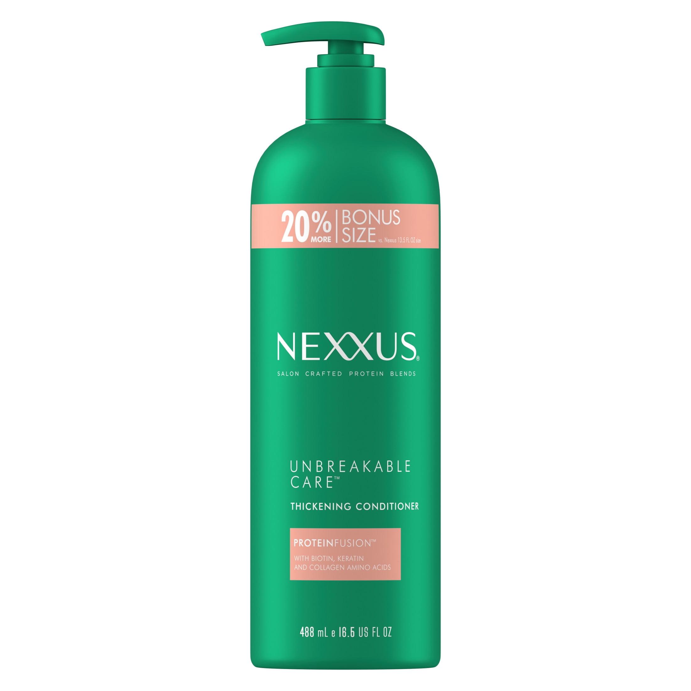 Nexxus Unbreakable Care Thickening Daily Conditioner for Thin Hair, Biotin and Keratin, 16.5 fl oz Nexxus