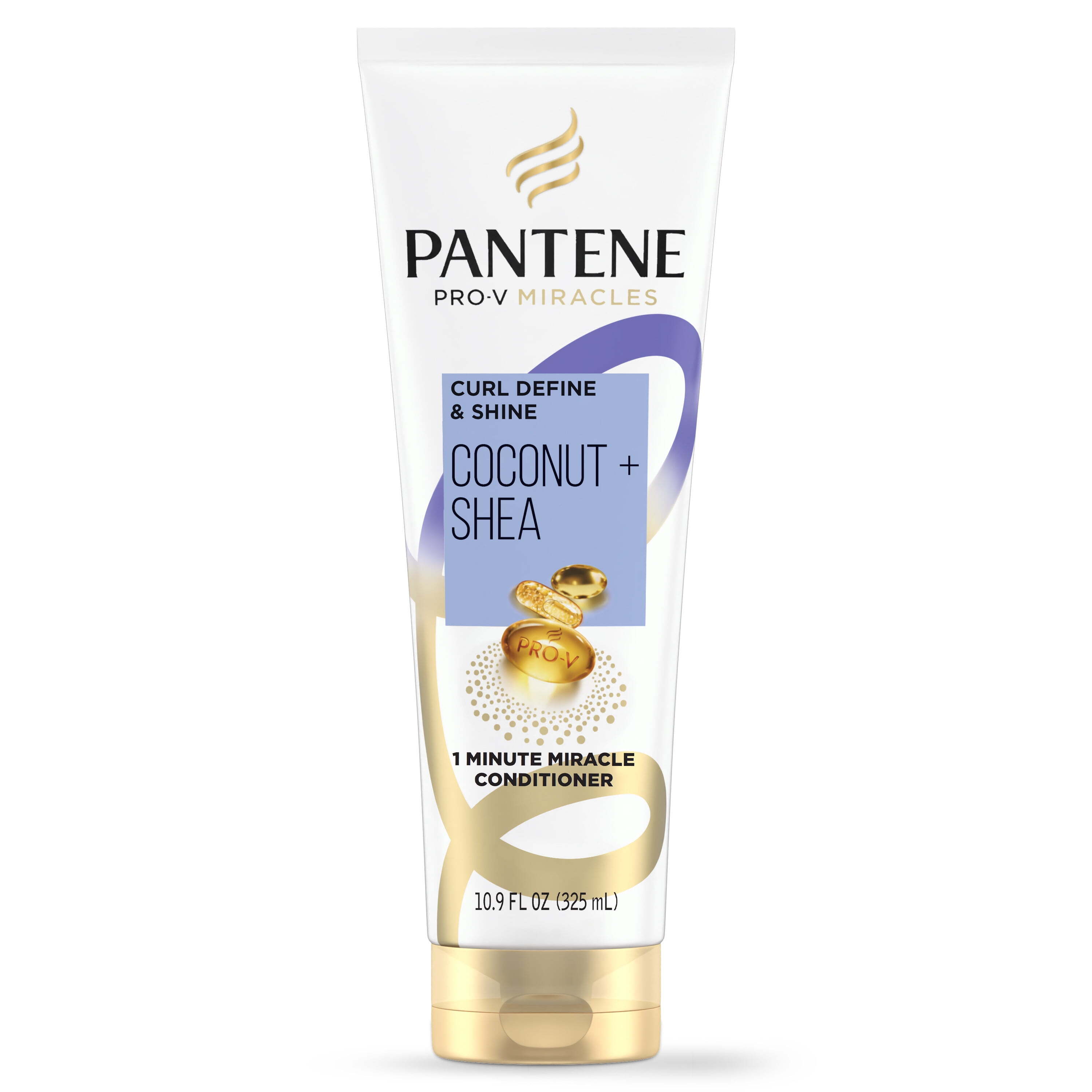 Pantene Pro-V Miracles Curl Define & Shine Coconut + Shea 1 Minute Miracle Conditioner 10.9 fl oz Pantene