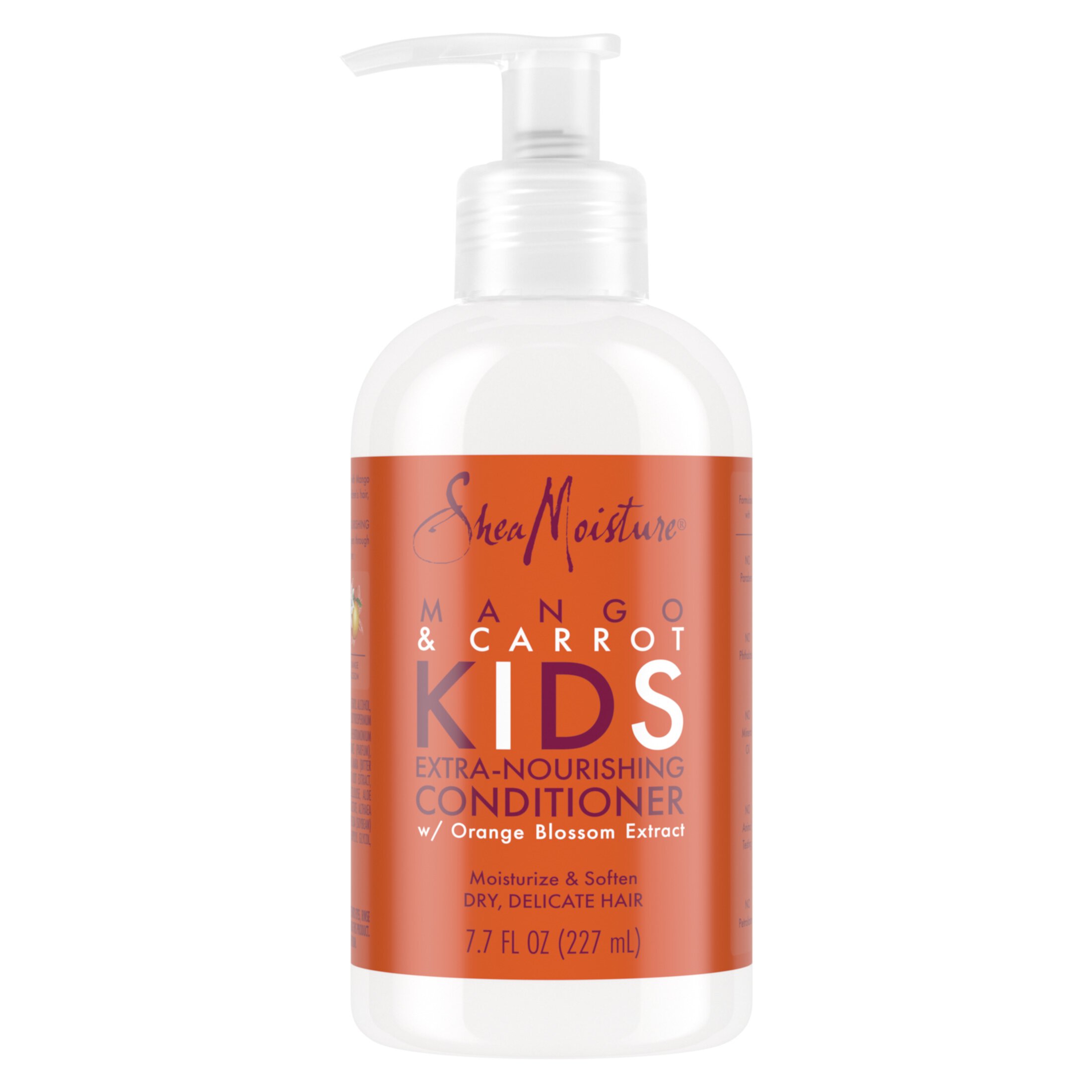 SheaMoisture Kids Deep Conditioner for Curly Hair, Orange Blossom Extract, Mango and Carrot, 8 fl oz SheaMoisture