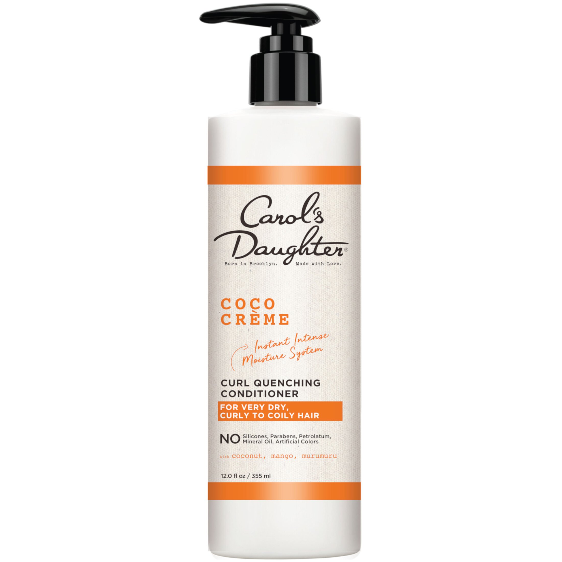 Carol's Daughter Cocoa Creme Moisturizing Deep Conditioner for All Hair Types, Coconut Oil, 12 fl oz Carol's Daughter