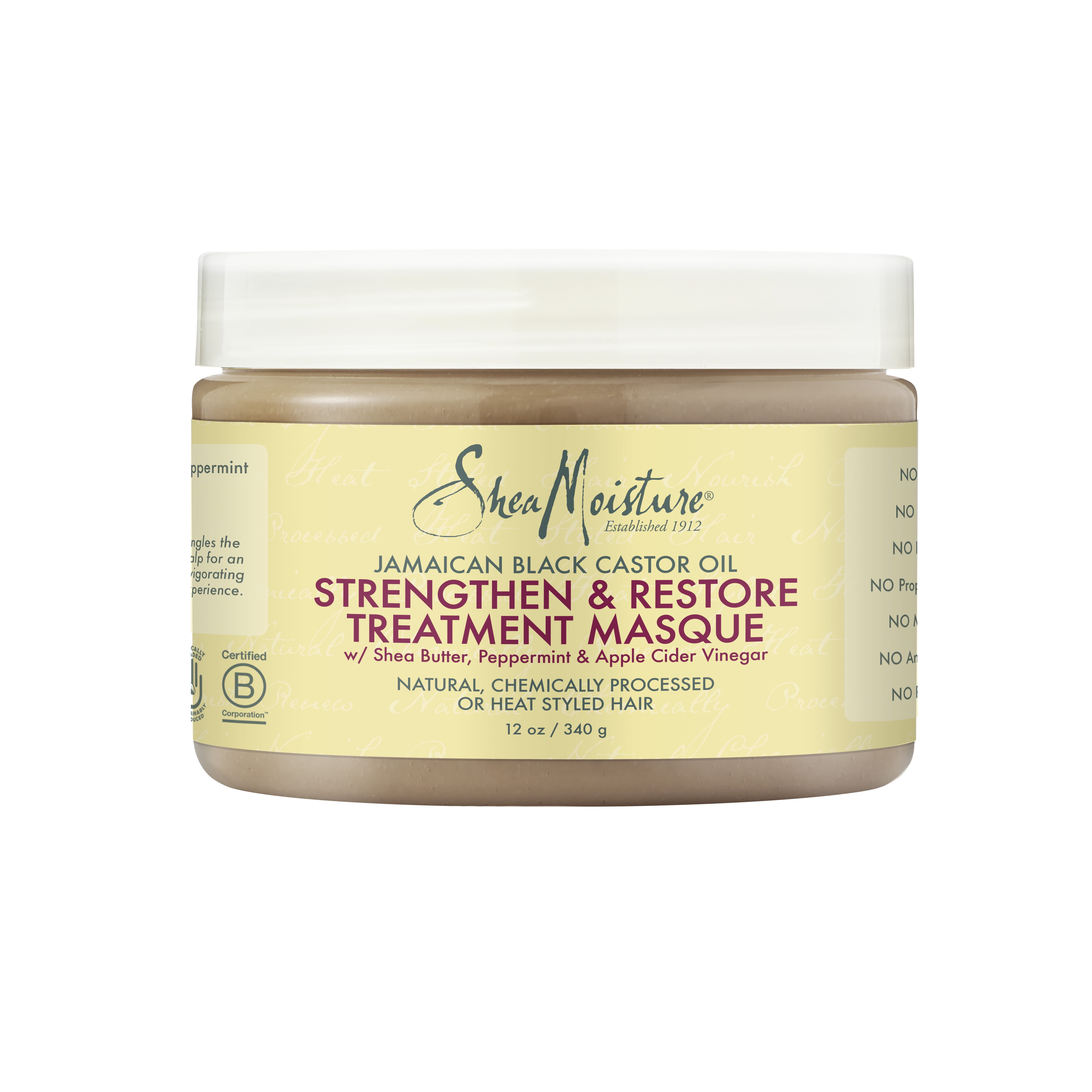 SheaMoisture Strengthen and Restore Hair Mask with Shea Butter, 11.5 oz SheaMoisture