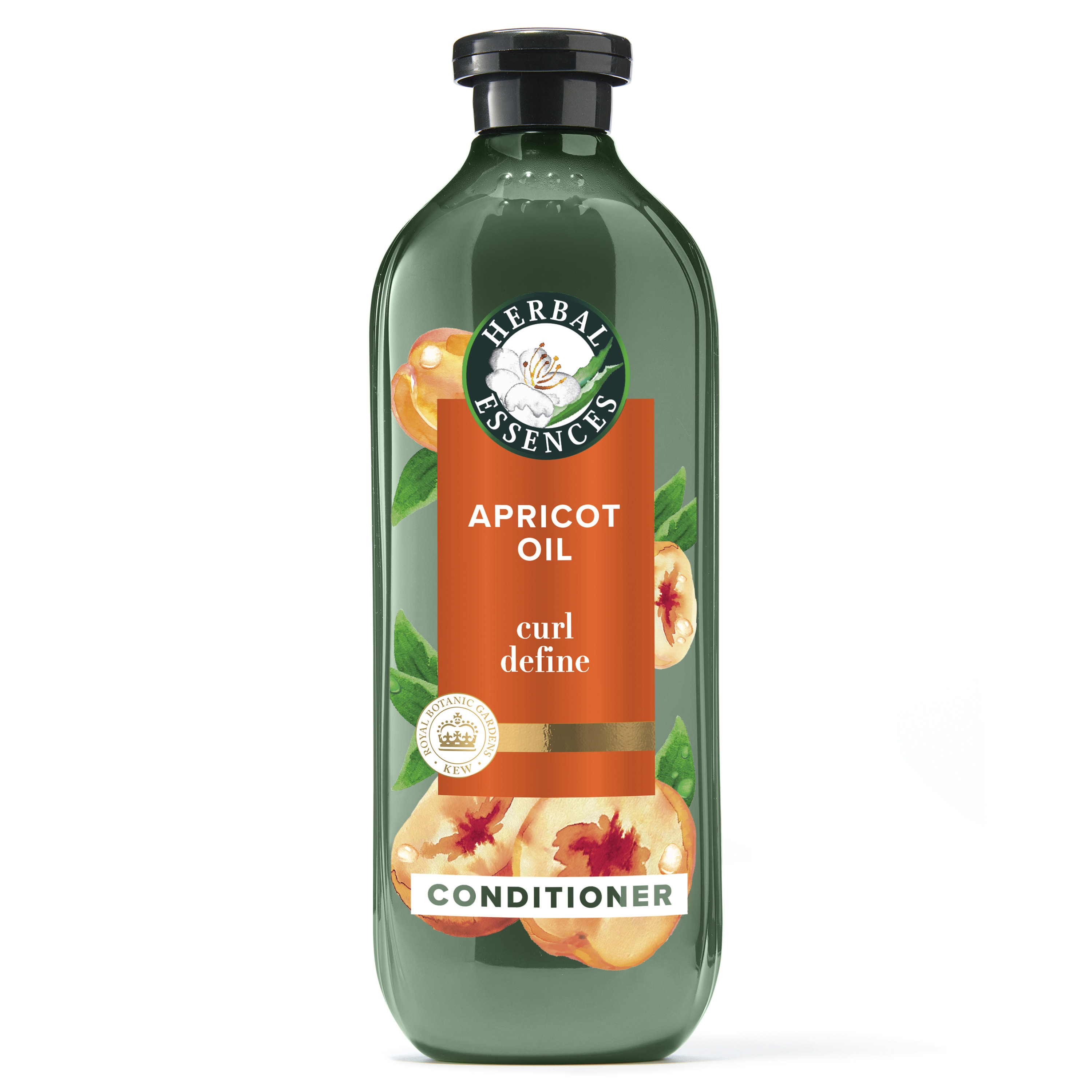 Herbal Essences Apricot Oil Sulfate Free Conditioner, Defines Curls, 13.5 fl oz, with Certified Camellia Oil and Aloe Vera, for All Hair Types, Especially Curly Hair Herbal Essences