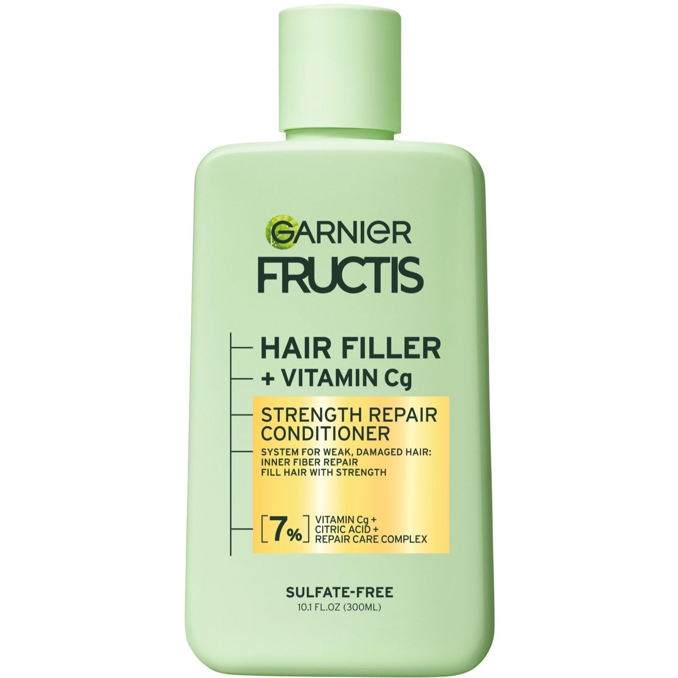 Garnier Fructis Hair Filler Strength Repair Squeeze Conditioner with Vitamin Cg, 10.1 fl oz Garnier