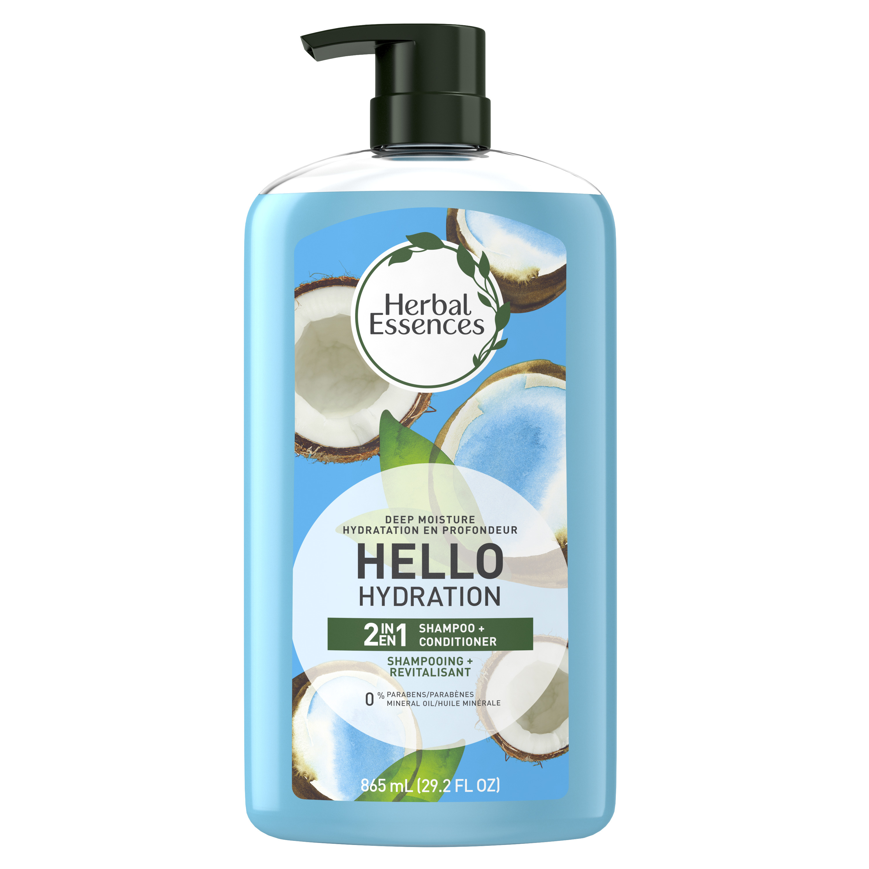 Herbal Essences Hello Hydration 2-in-1 Shampoo Conditioner, Moisture for Hair 29.2 fl oz Herbal Essences