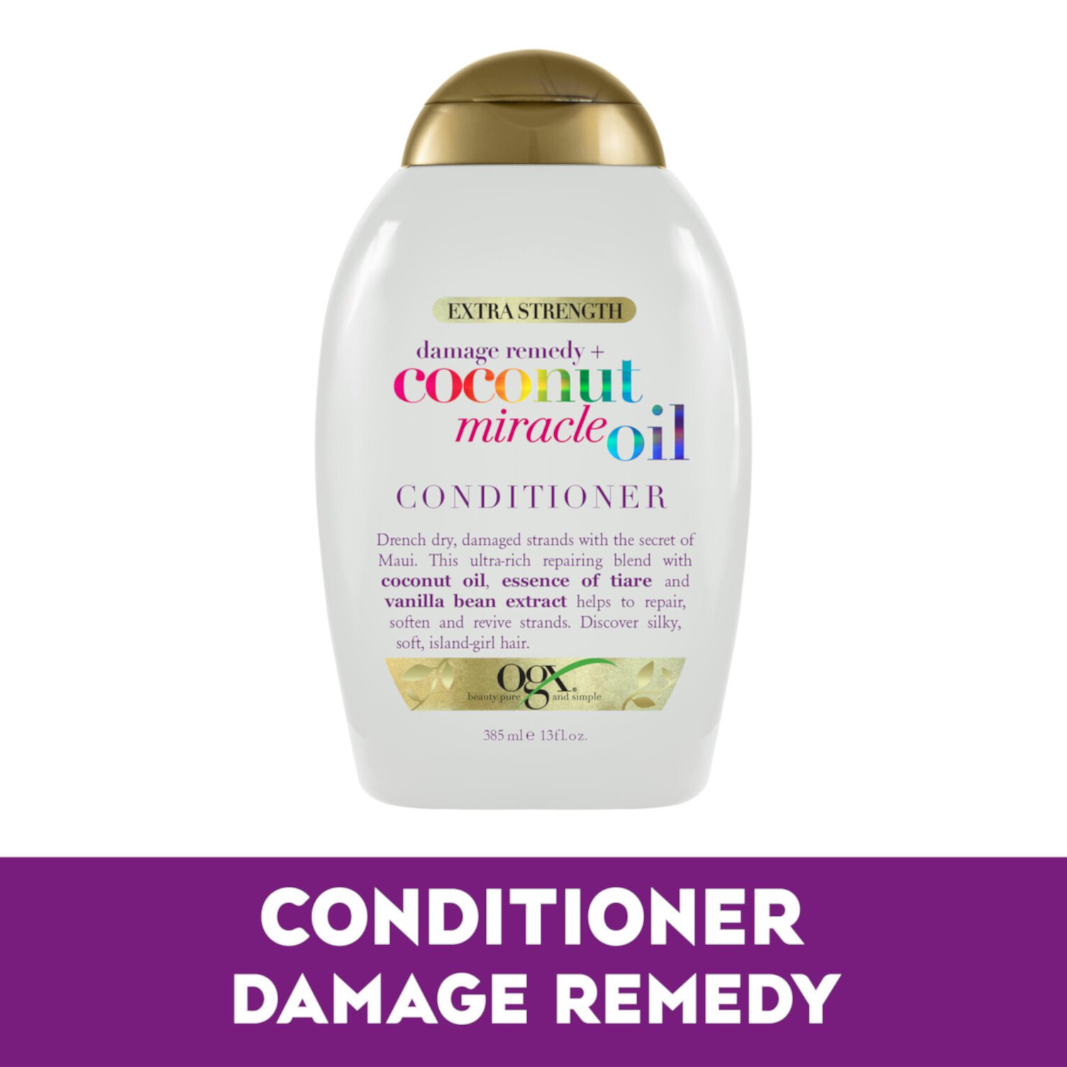 Extra Strength Damage Remedy + Coconut Oil Conditioner OGX