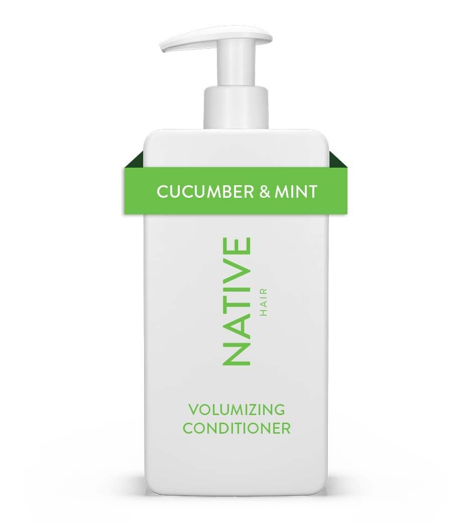 Native Volumizing Conditioner, Cucumber & Mint, Sulfate & Paraben Free, 16.5 oz Native