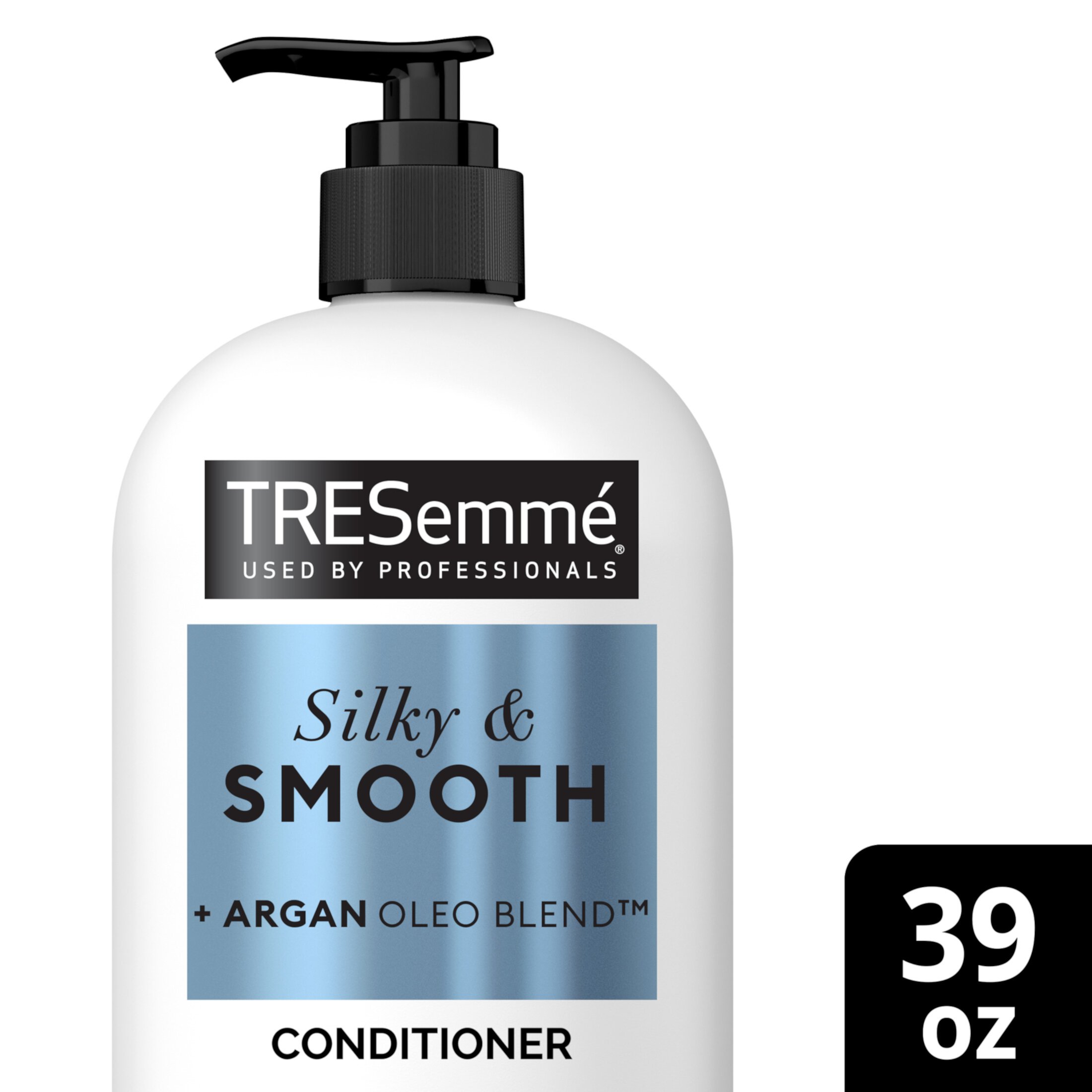 TRESemme Silky and Smooth Daily Conditioner with Argan Oil Blend, 39 fl oz Tresemme