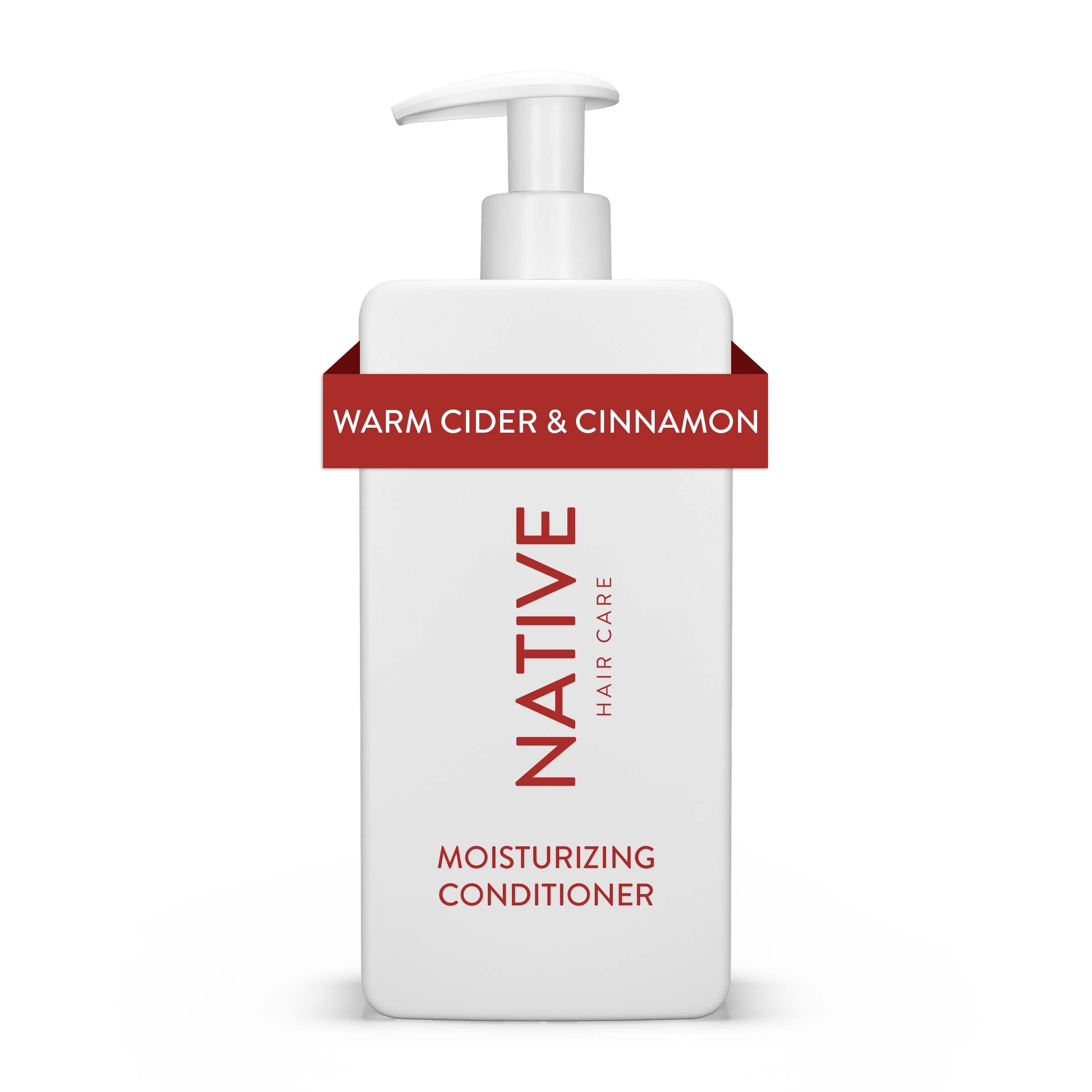 Native Moisturizing Conditioner, Warm Cider & Cinnamon, Sulfate & Paraben Free, 16.5 fl oz Native