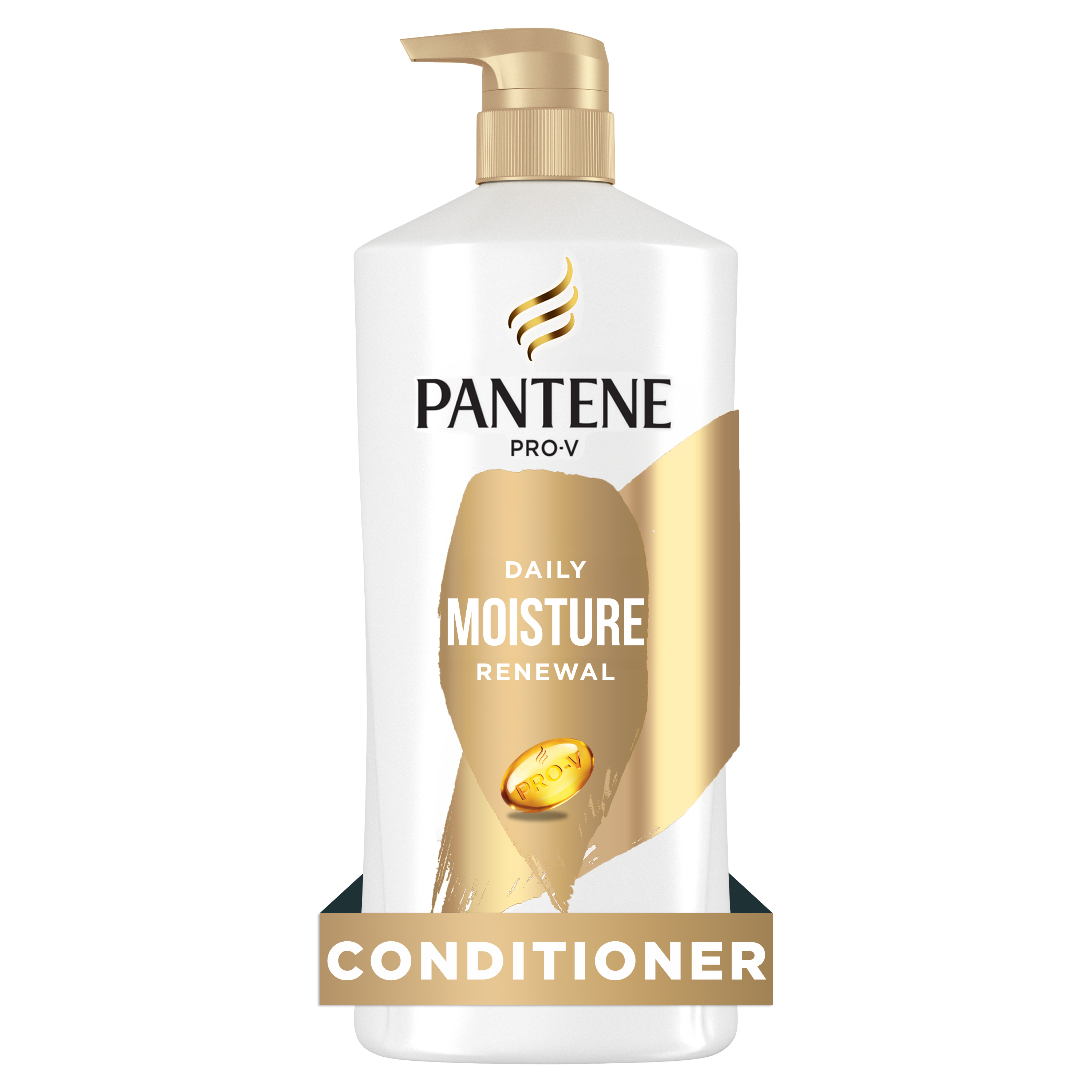 Pantene Pro-V Daily Moisture Renewal Conditioner, All Hair Types, 25.1 fl oz Pantene