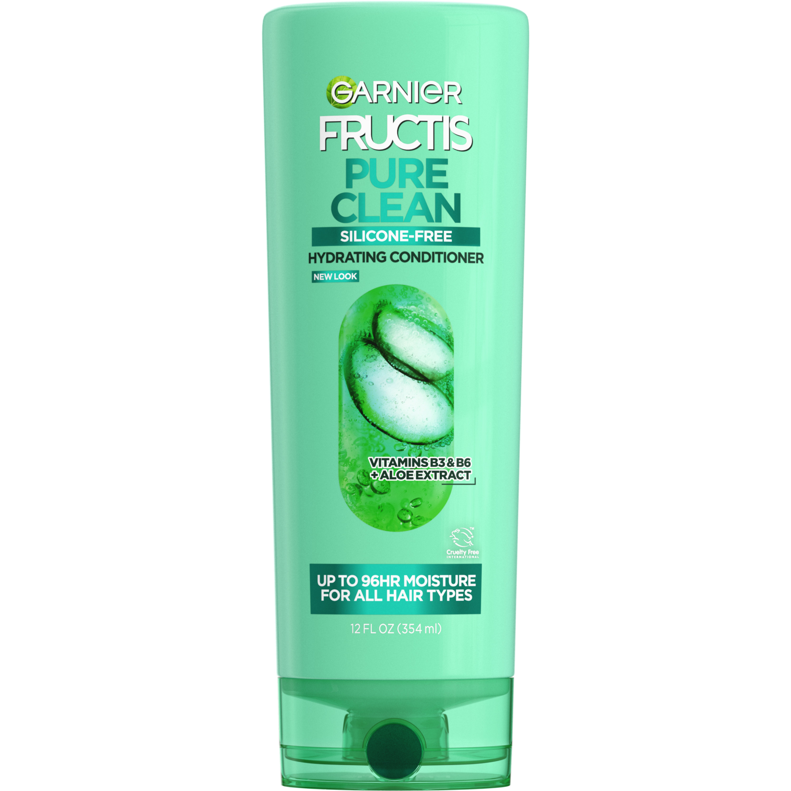 Garnier Fructis Pure Clean Hydrating Strengthening, Split End Repair, Conditioner, All Hair Types, Aloe Extract, 12 fl oz L’Oreal – Garnier Fructis