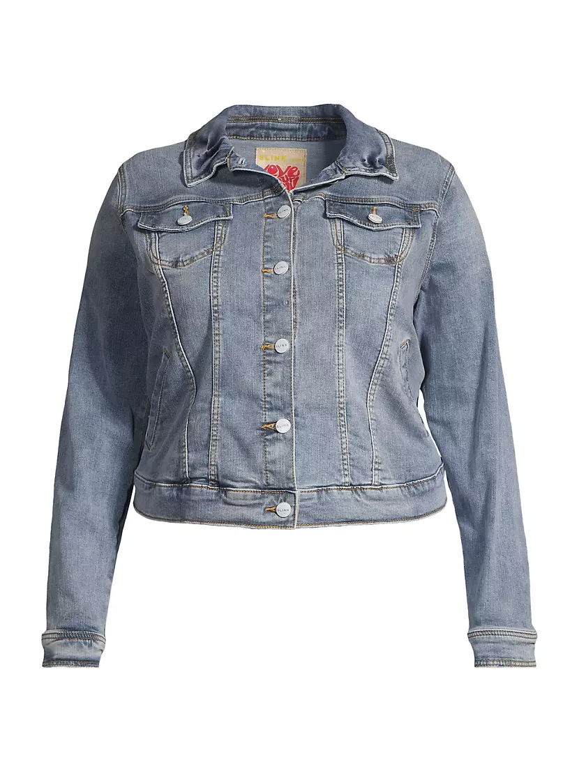 Женская Джинсовая Куртка SLINK JEANS Denim Trucker SLINK JEANS