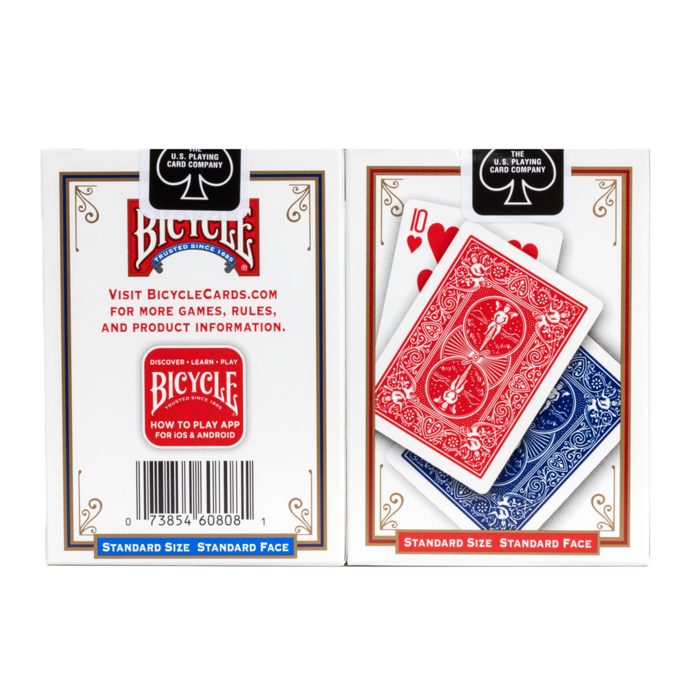 Bicycle Playing Card Deck, 4-Pack Bicycle