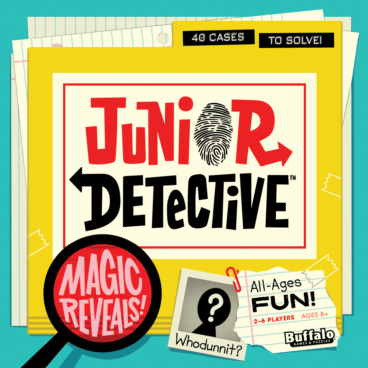 Junior Detective Game by Buffalo Games for Ages 8+ Buffalo Games