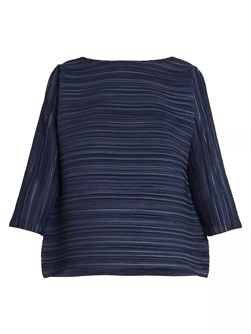 Женская Блузка Pleats Please Issey Miyake Energy Synergy Sheer Bounce Top Pleats Please Issey Miyake