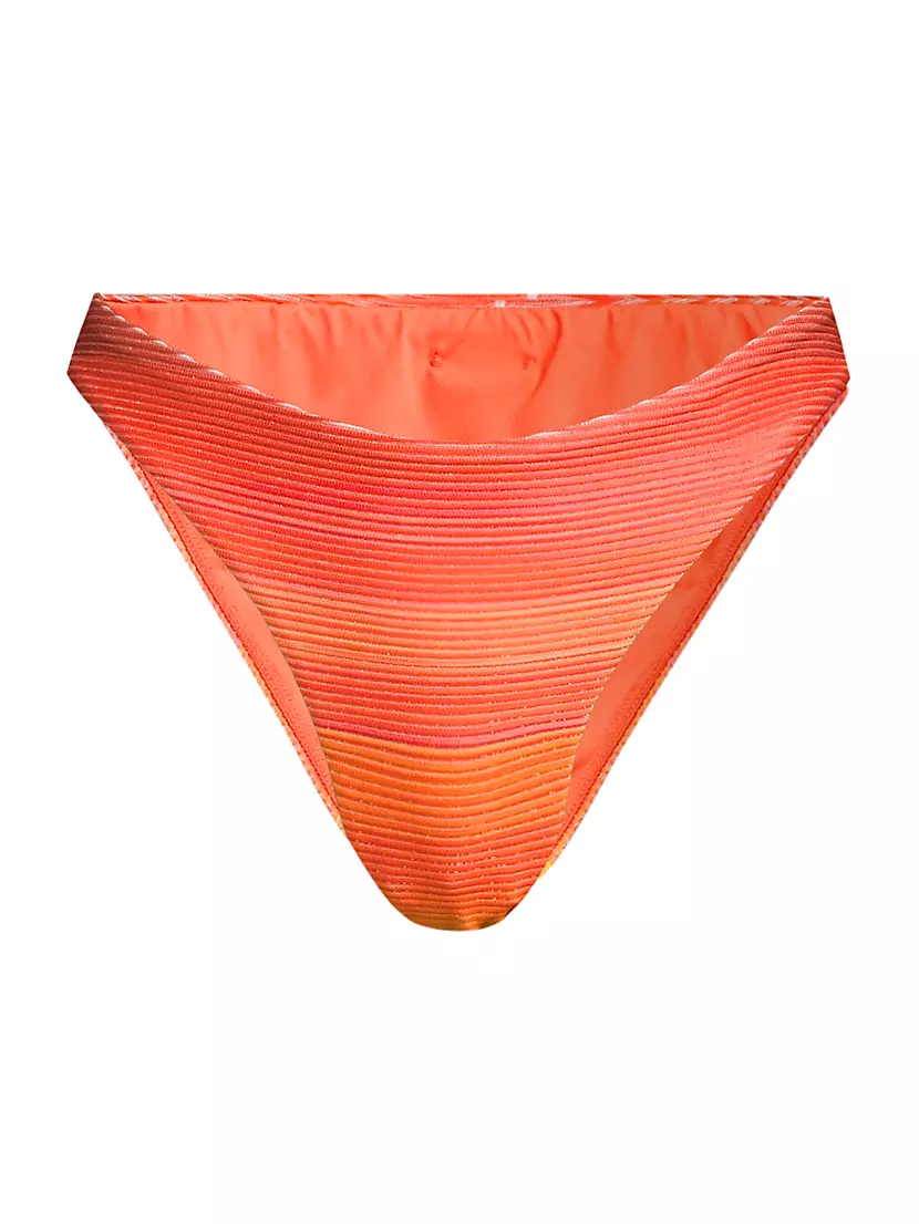 Женские Плавки MILLY Margot Sunset Stripe MILLY