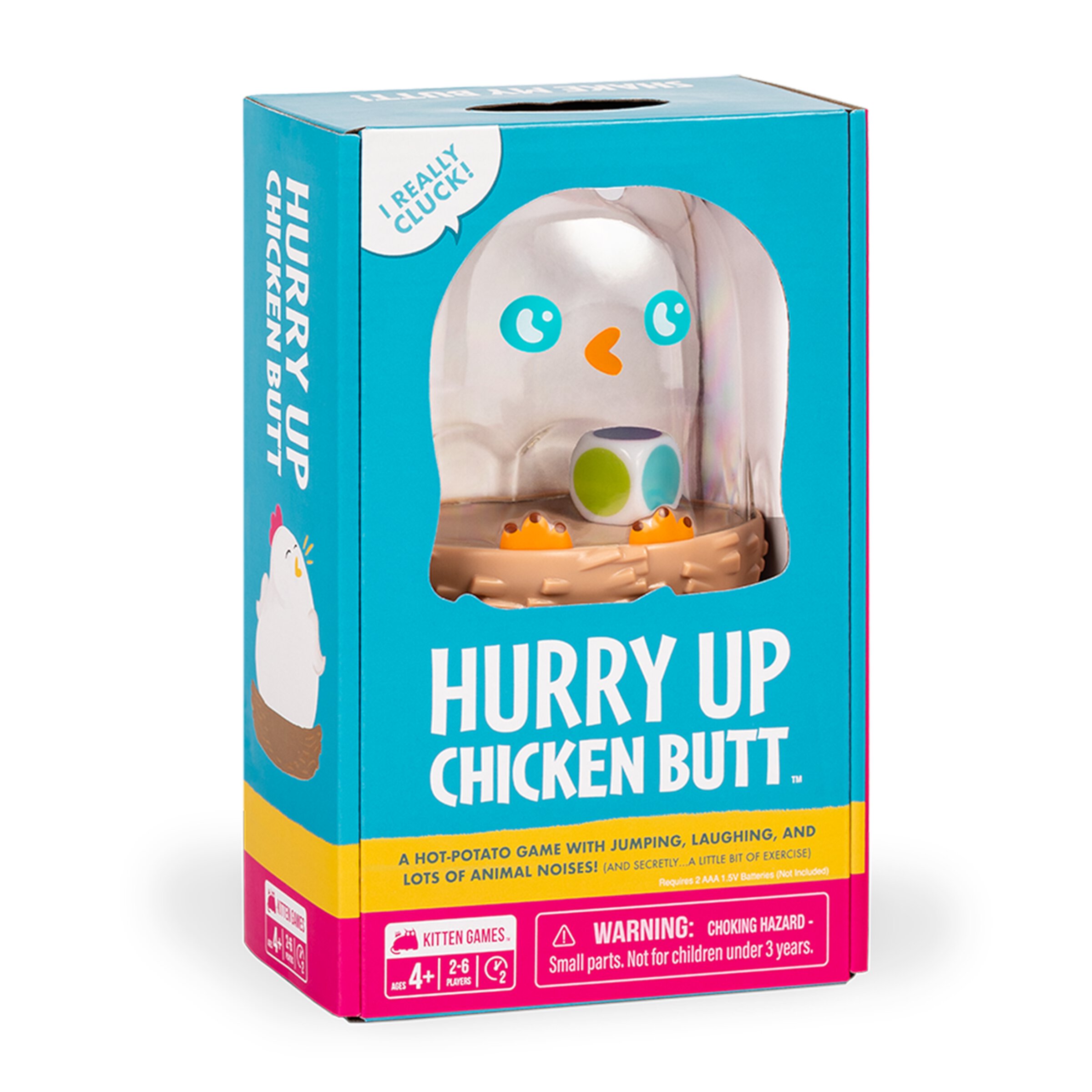 Hurry Up Chicken Butt from Kittens Games by Exploding Kittens Brand Exploding Kittens