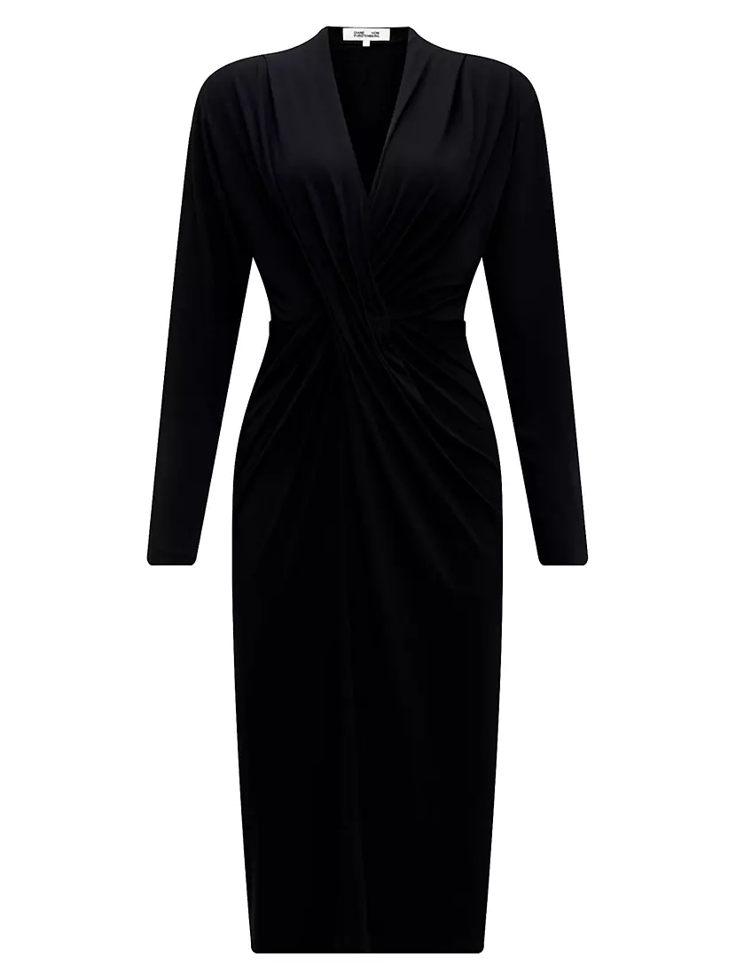 Женское Вечернее Платье Diane von Furstenberg Sylvia Twist-Front Diane von Furstenberg