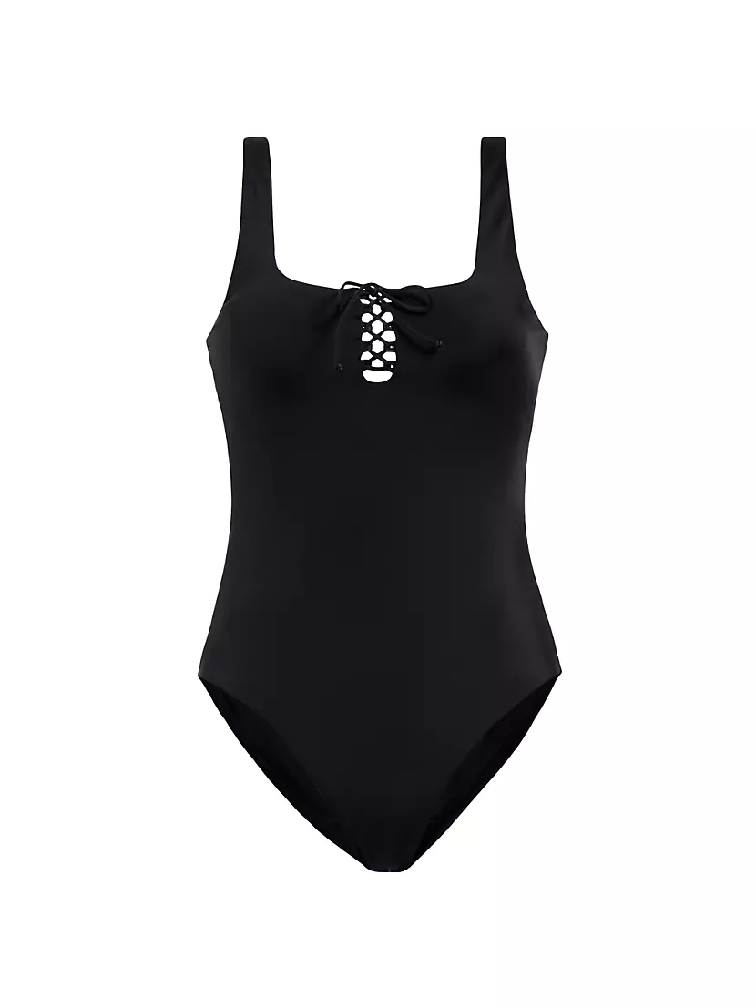 Купальник Andie Swim Macao с корсетной шнуровкой и поддерживающими бретелями Andie Swim