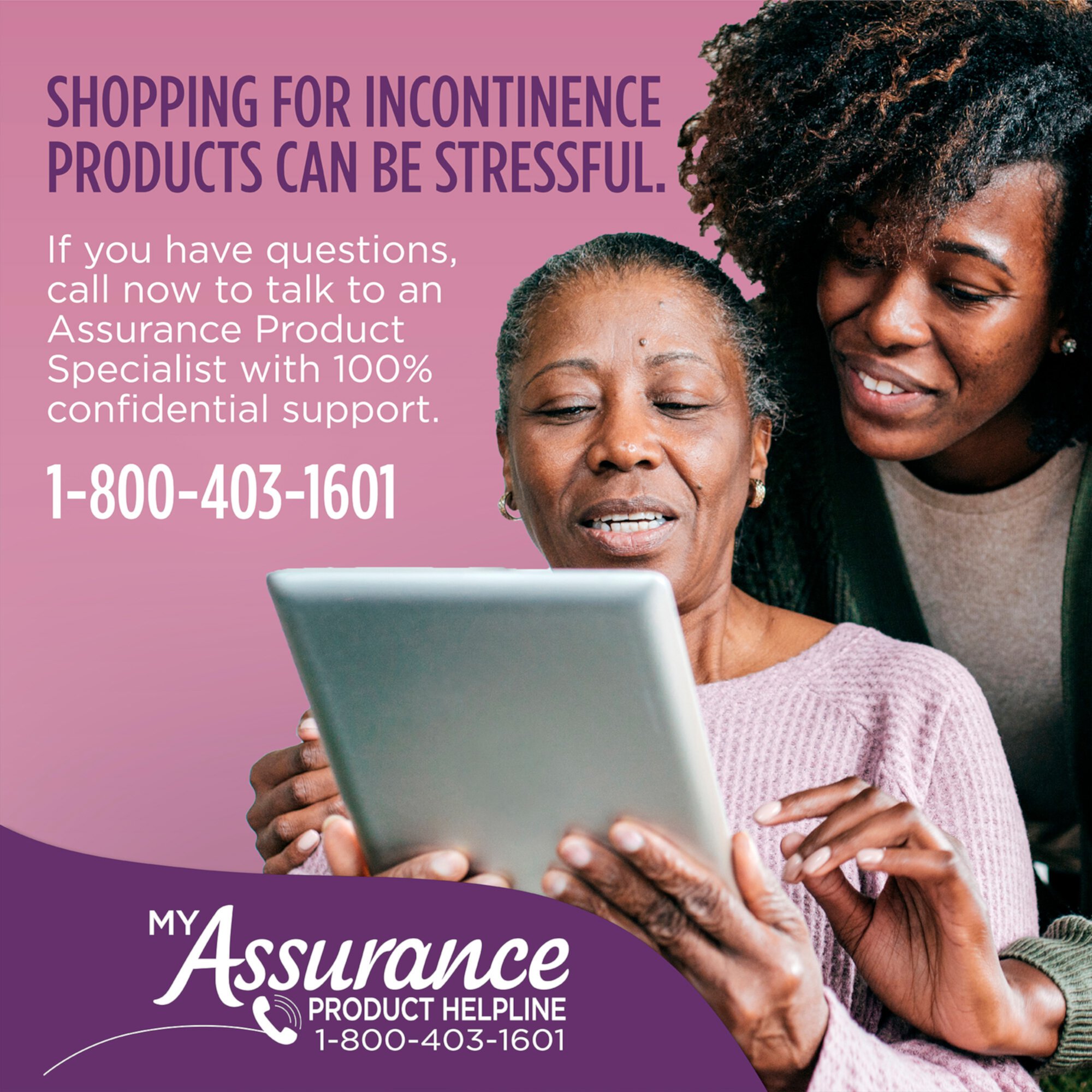 (2 pack) Assurance Women's Incontinence & Postpartum Underwear, L, Maximum Absorbency (54 Count) Assurance