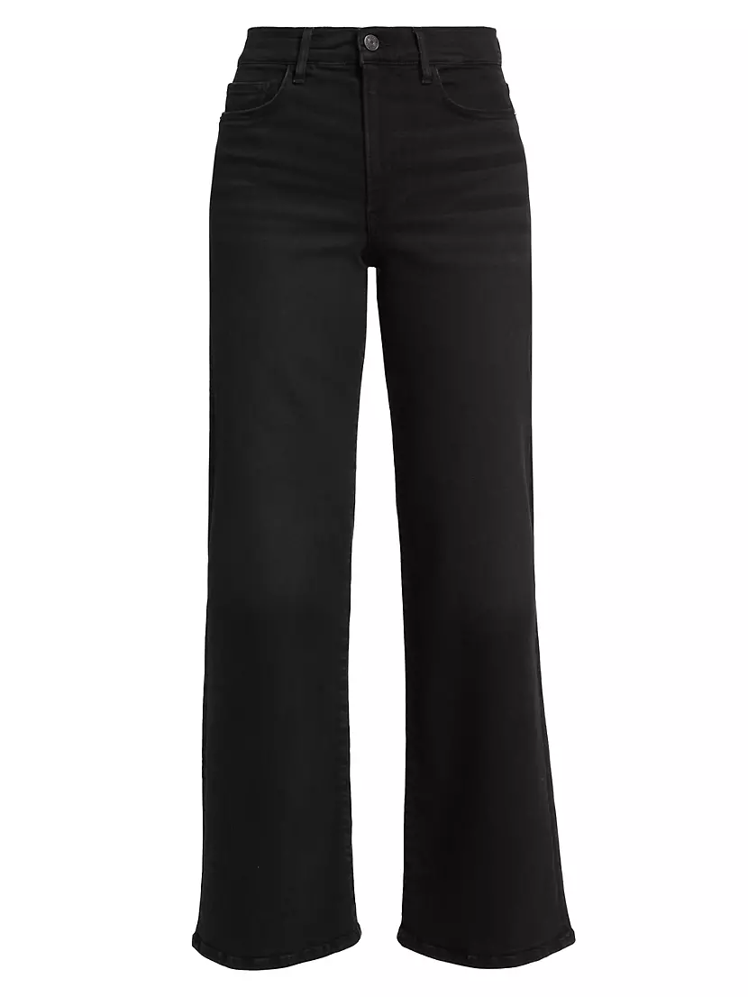 Le Slim Palazzo Mid-Rise Crop Jeans FRAME