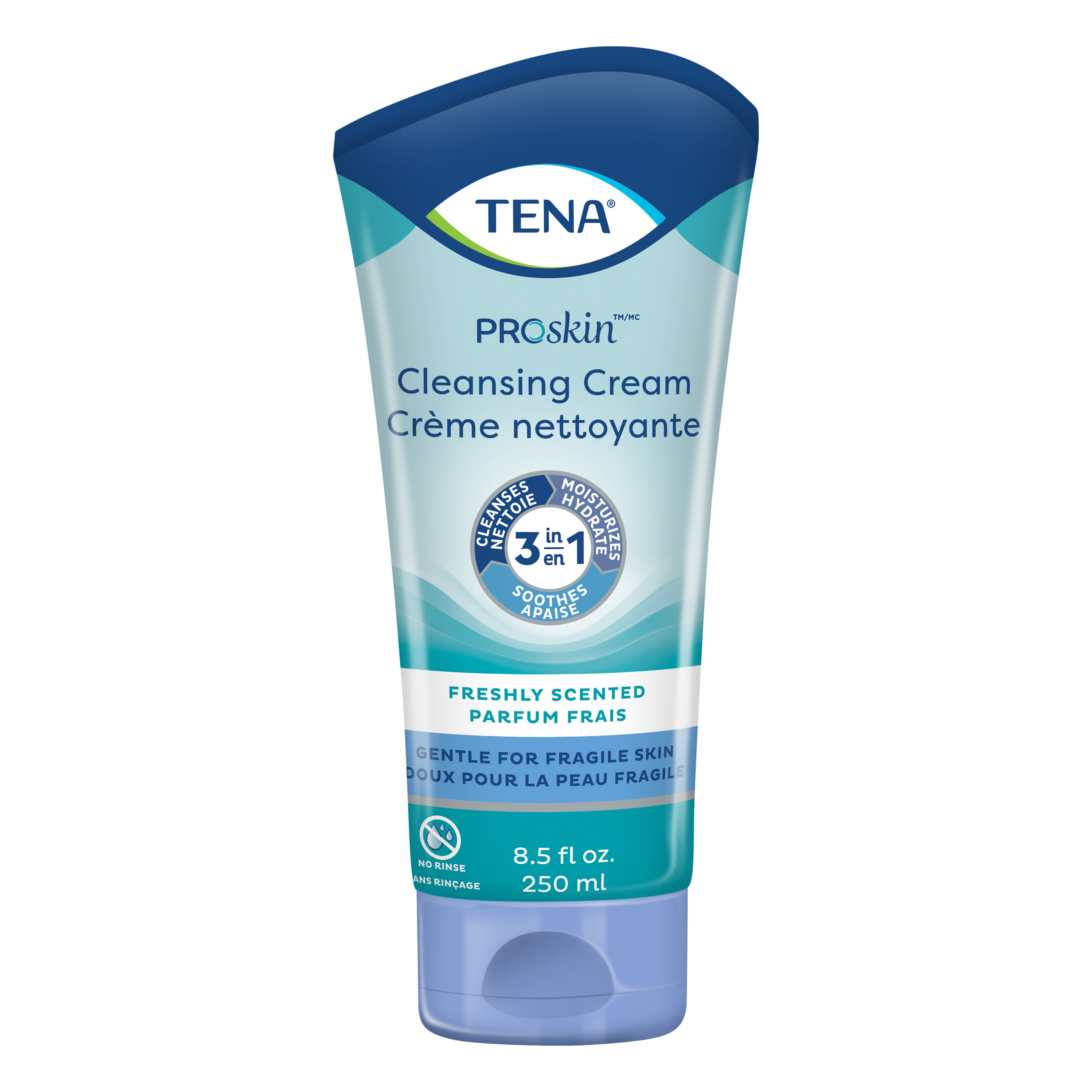 (2 pack) TENA ProSkin Cleansing Cream (Крем), Fragrance Free, 8.5 fl. oz (Унции) Tena