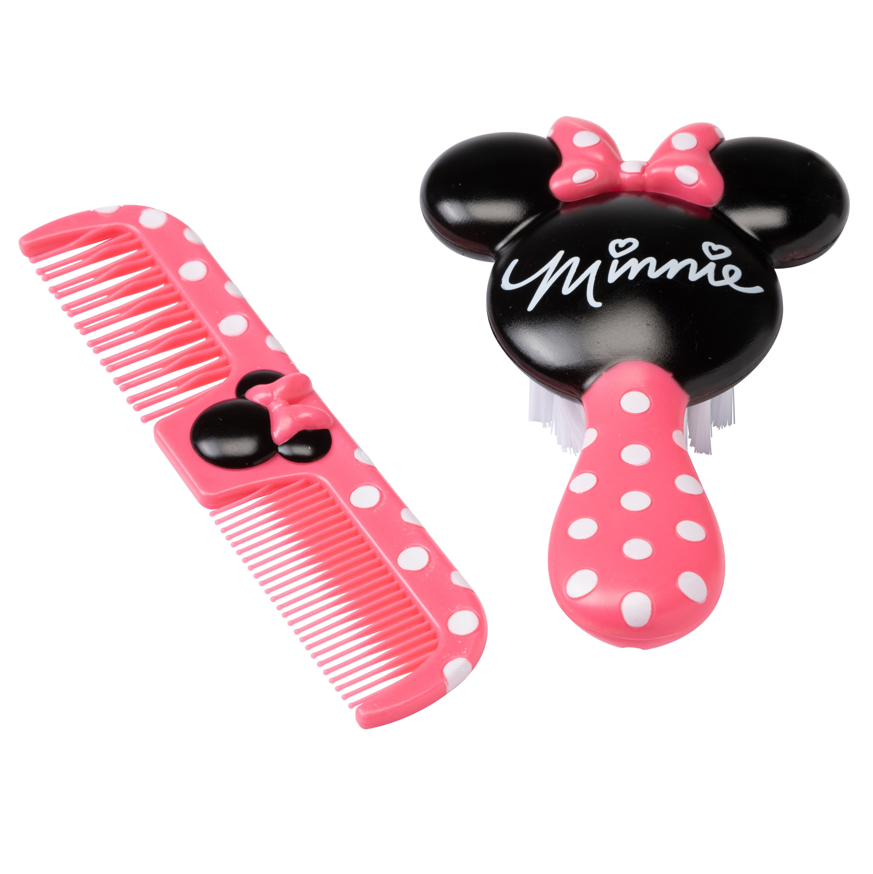 Disney Baby Minnie Brush & Comb Set with Easy-Grip Handle, Minnie DISNEY BABY