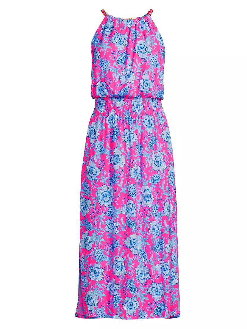 Женское Вечернее платье Lilly Pulitzer Gracelyn Floral Halter Lilly Pulitzer