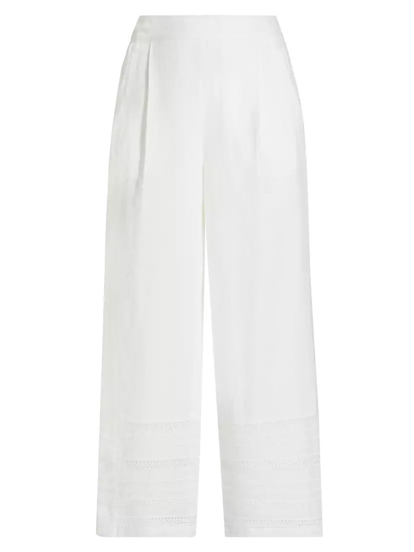 The Adelle Linen Pants Elie Tahari