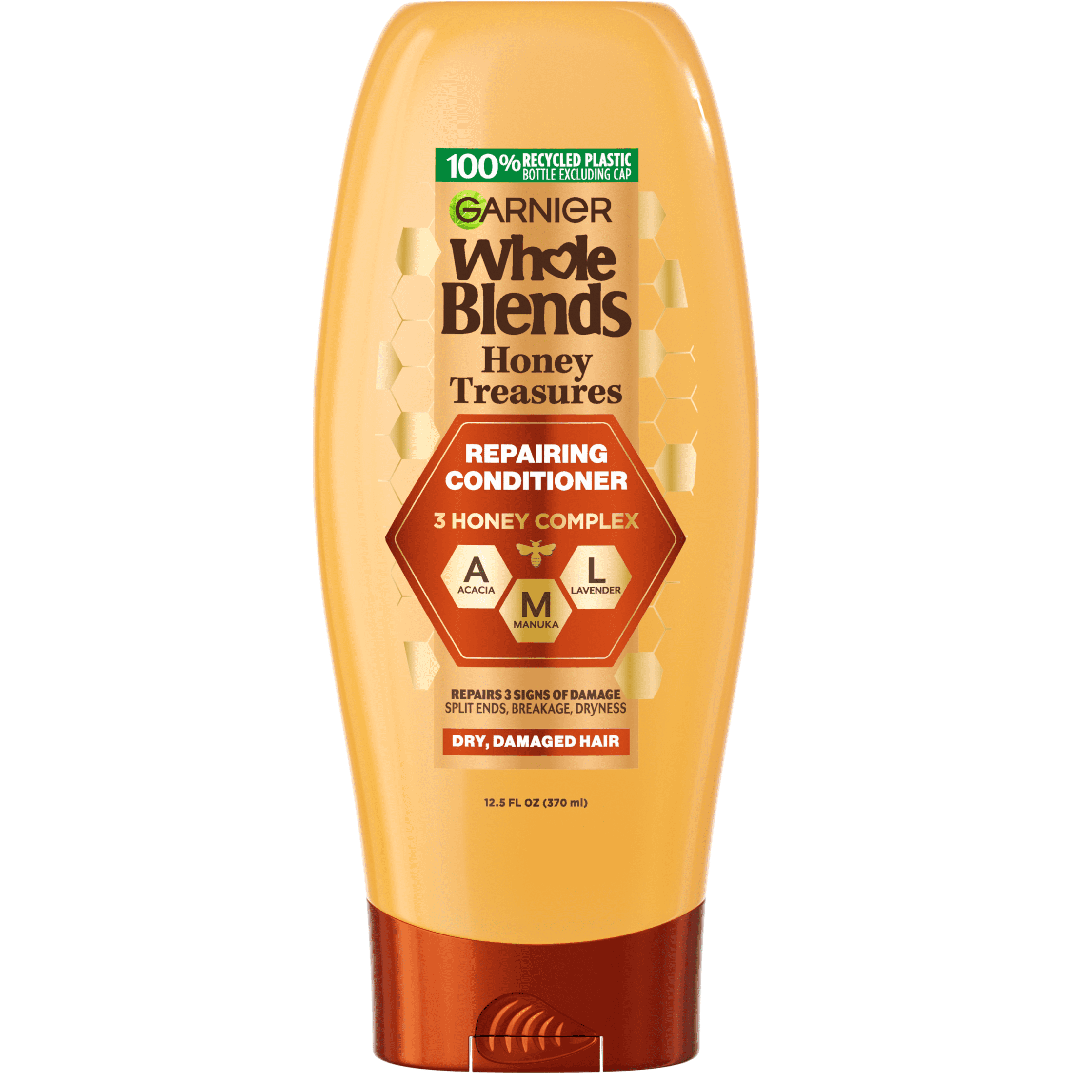 Garnier Whole Blends Honey Treasures Repairing Conditioner with Royal Jelly Honey, 12.5 fl oz Garnier