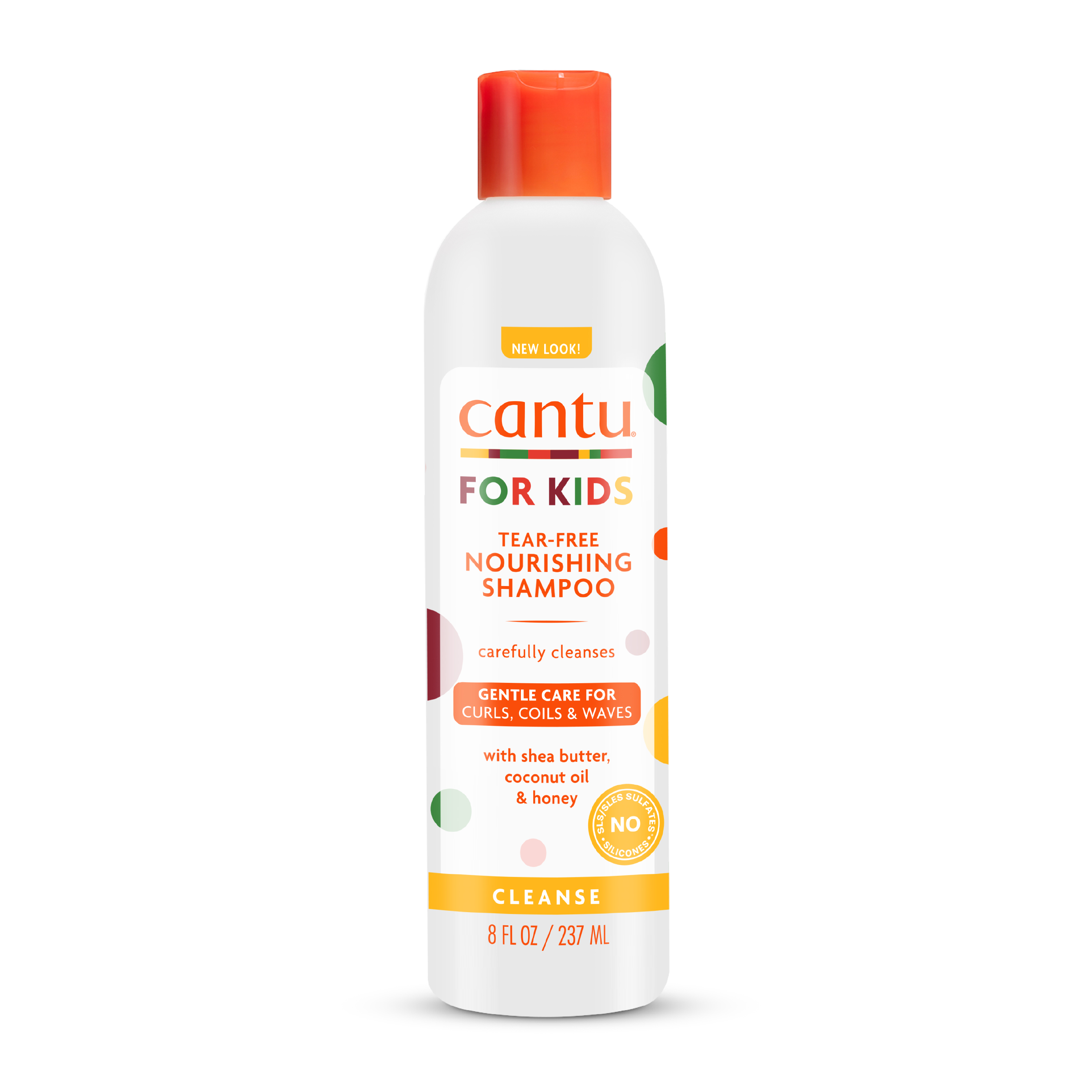 Cantu Care for Kids Tear-Free Nourishing Shampoo with Shea Butter, 8 fl oz Cantu