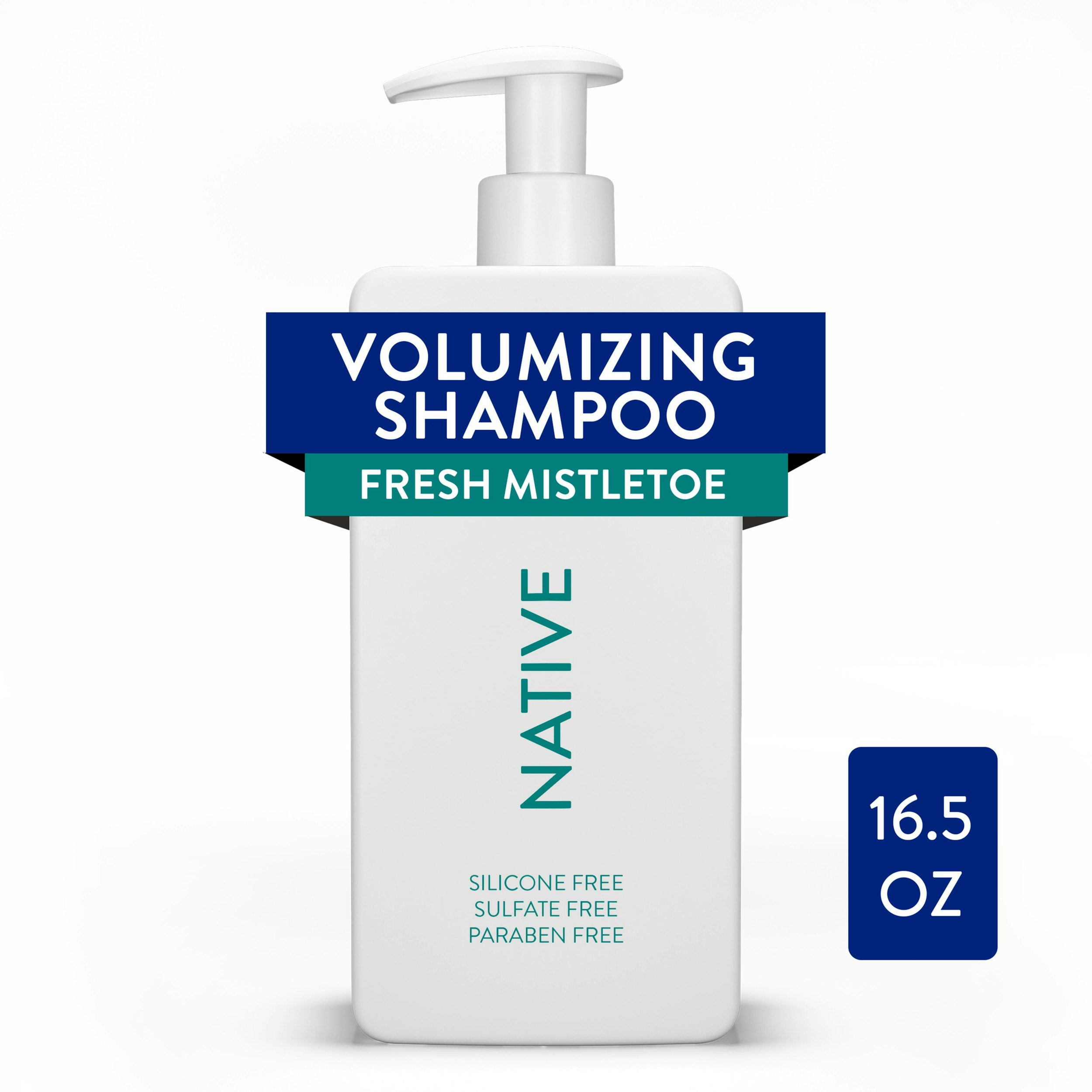 Native Limited Edition Fresh Mistletoe Volumizing Shampoo, 16.5 oz Native