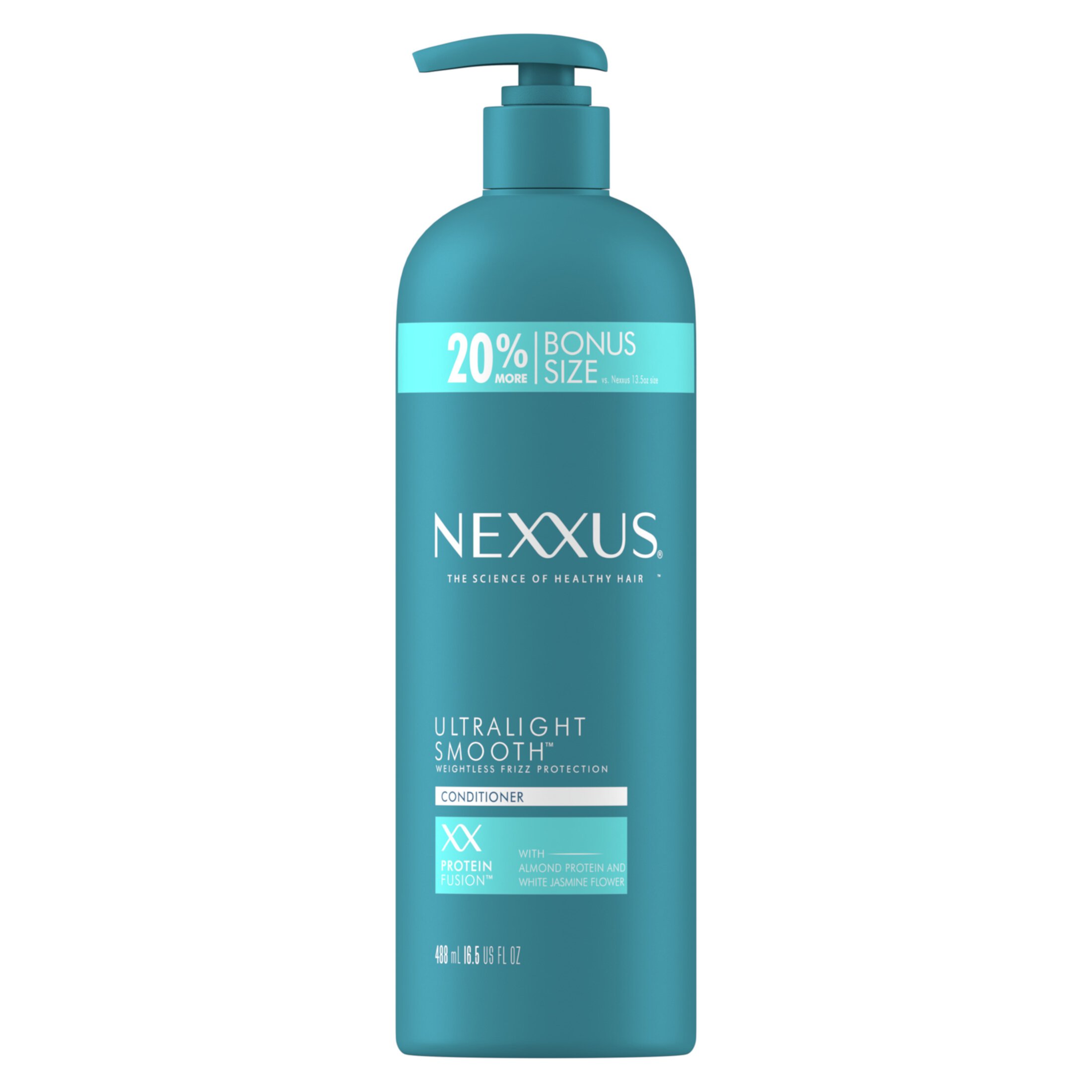 Nexxus Ultralight Smooth Daily Conditioner with Almond Protein, Jasmine Flower, 16.5 fl oz Nexxus