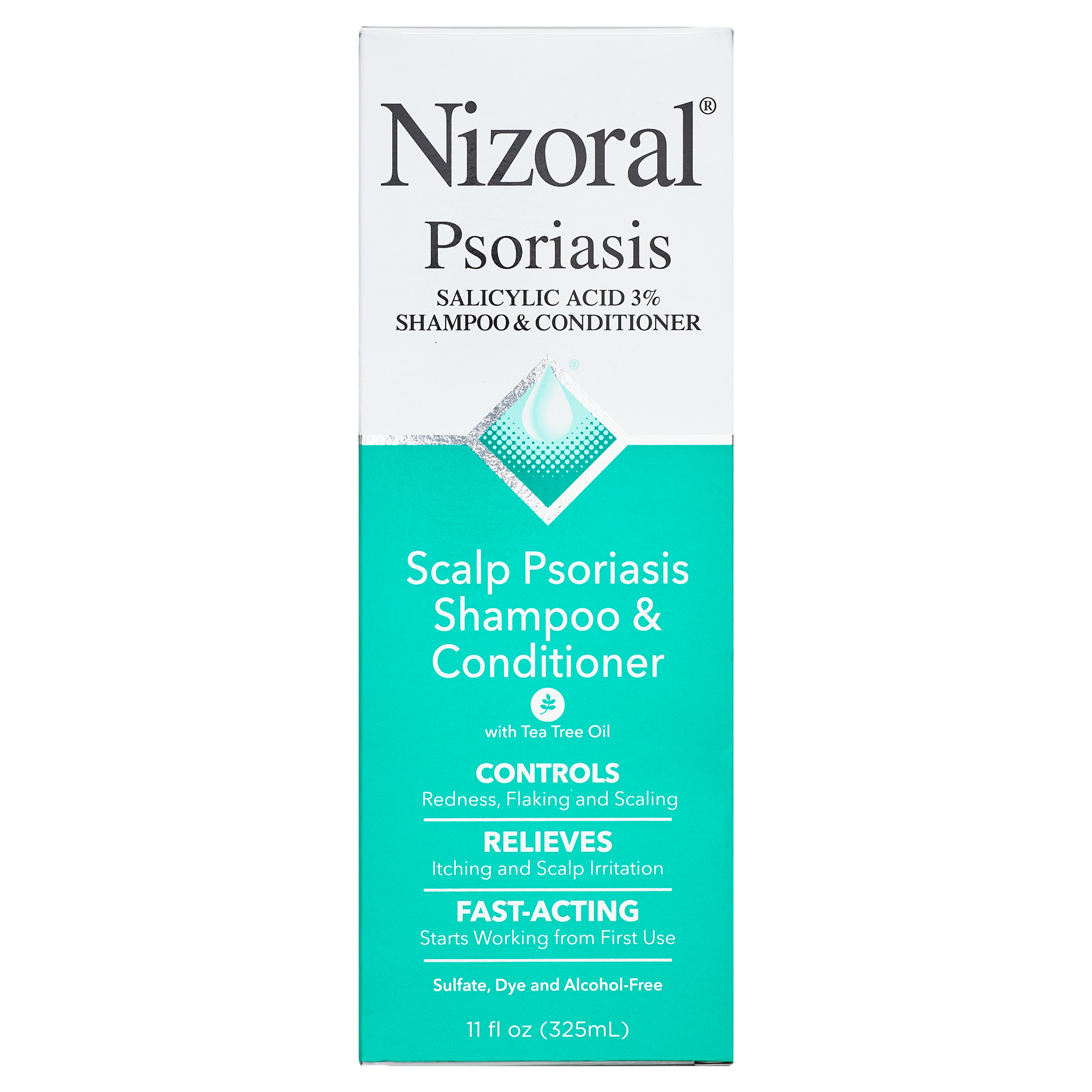 Nizoral Psoriasis Scalp Shampoo and Conditioner, 11 Oz Nizoral