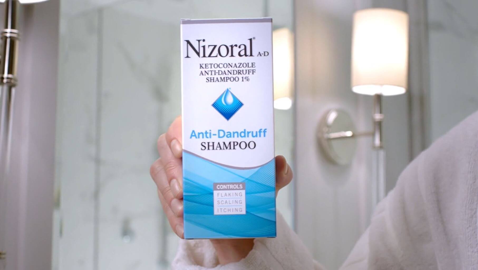 Nizoral A-D Anti-Dandruff Shampoo, 7 oz (Pack of 2) Nizoral