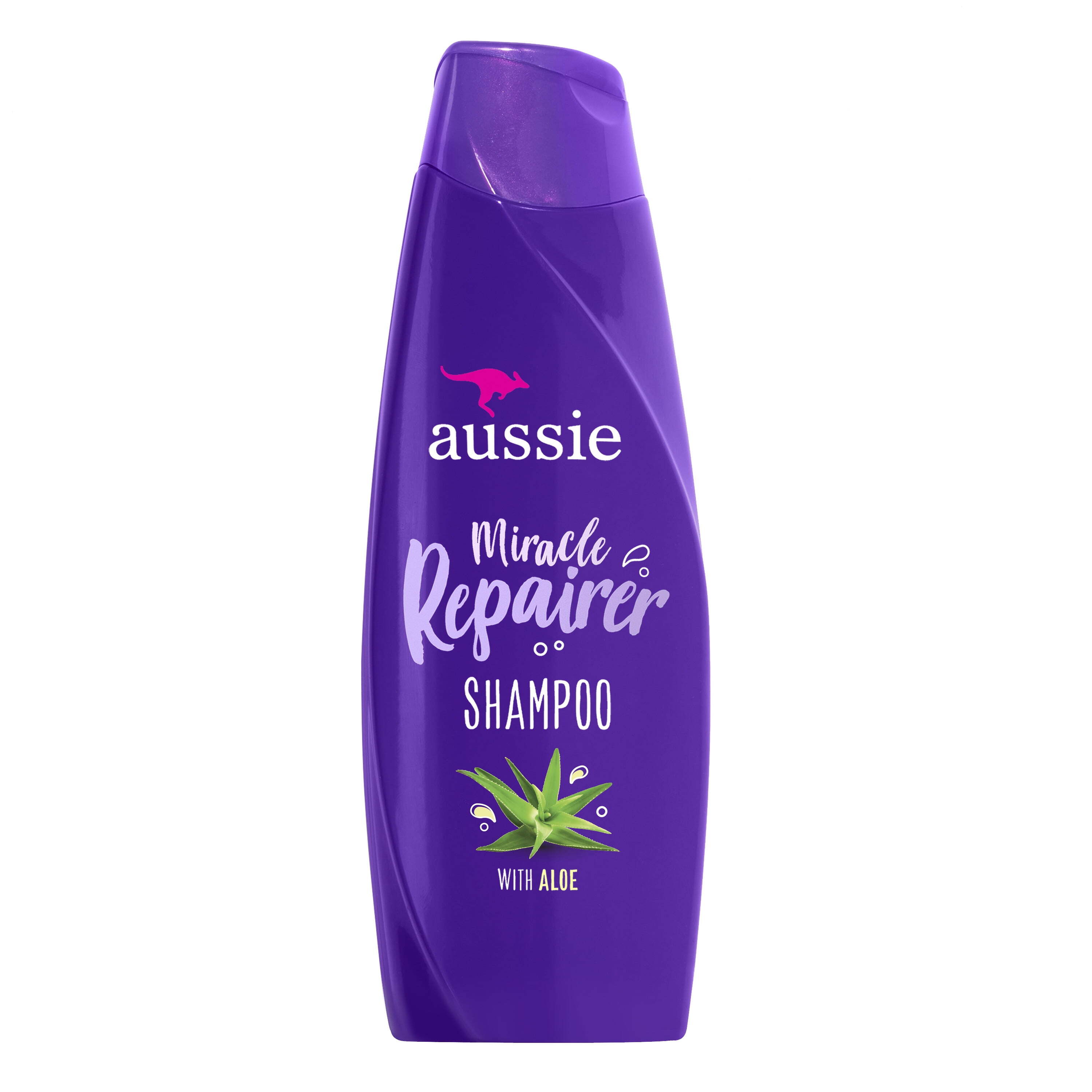 Aussie Miracle Repairer Shampoo with Aloe for All Hair Types, 12.1 fl oz Aussie