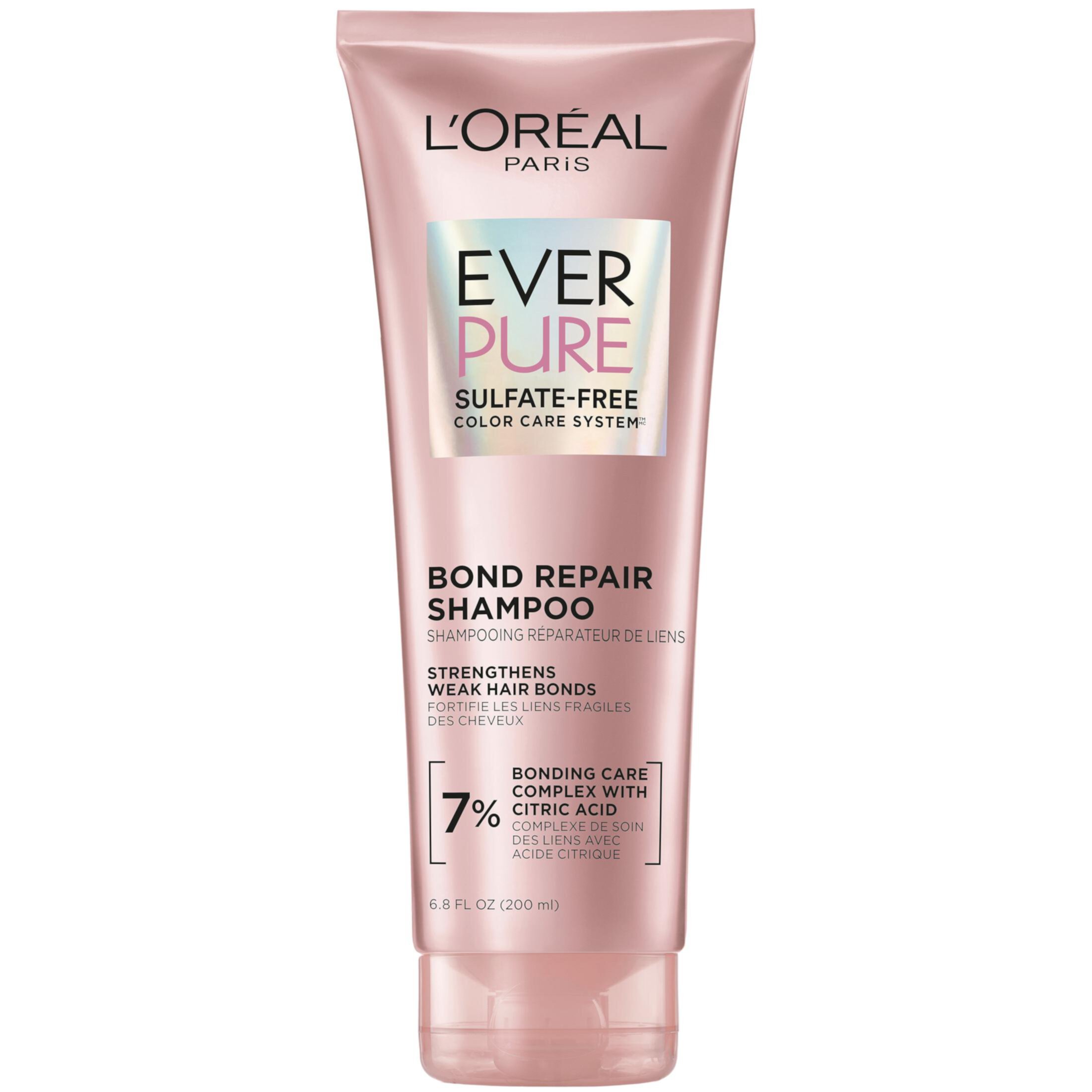 L'Oreal Paris Sulfate Free Squeeze Bond Repair Shampoo, Fortifying, 6.8 fl oz L'Oréal Paris