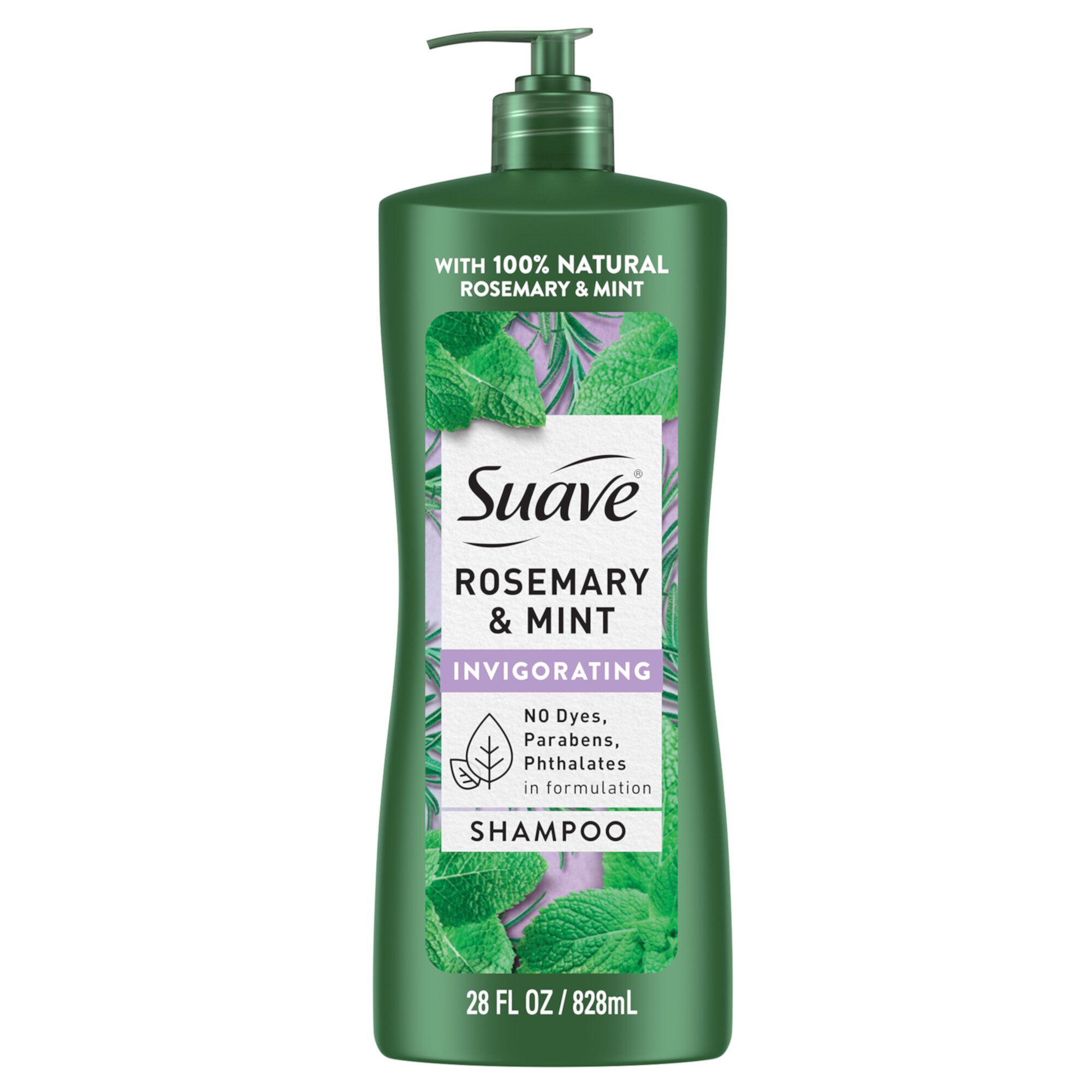 Suave Professionals Invigorating Shampoo, Rosemary & Mint, 28 fl oz Suave