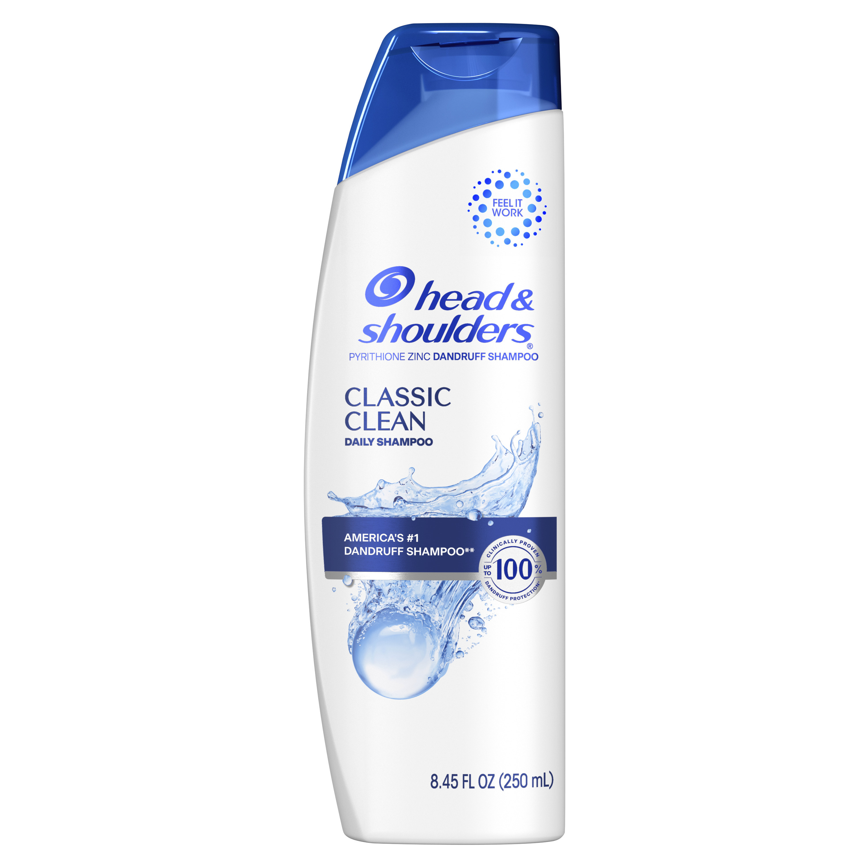 Шампунь против перхоти Classic Clean, 250 мл, 100% защита от перхоти Head & Shoulders