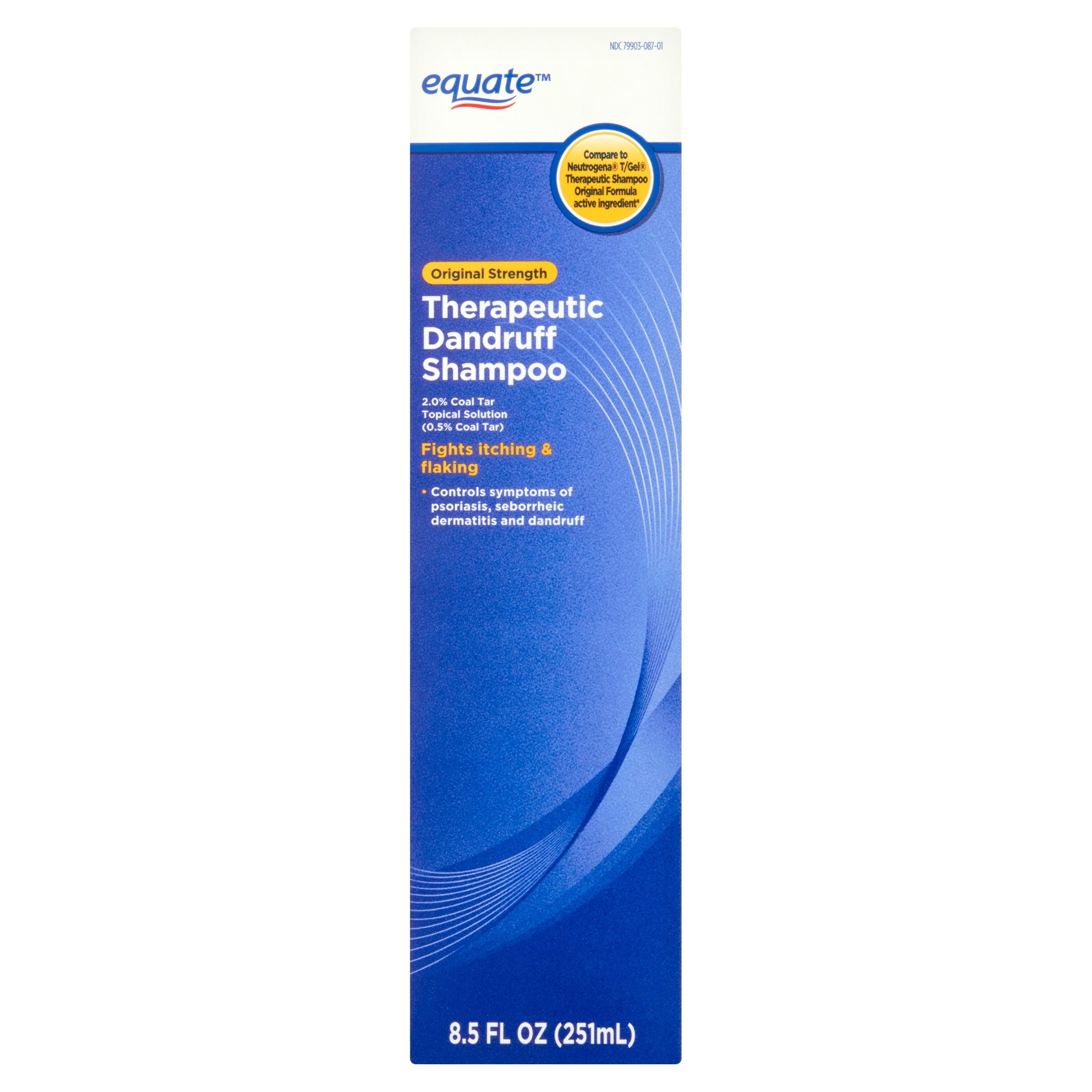 Equate Anti Dandruff Shampoo, 8.5 fl oz Equate