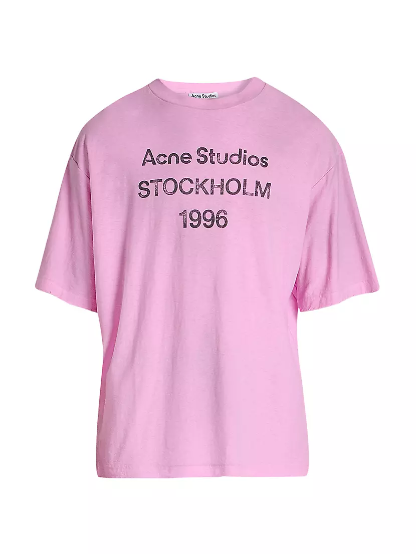 Мужская Футболка Acne Studios Exford U 1996 Logo Acne Studios