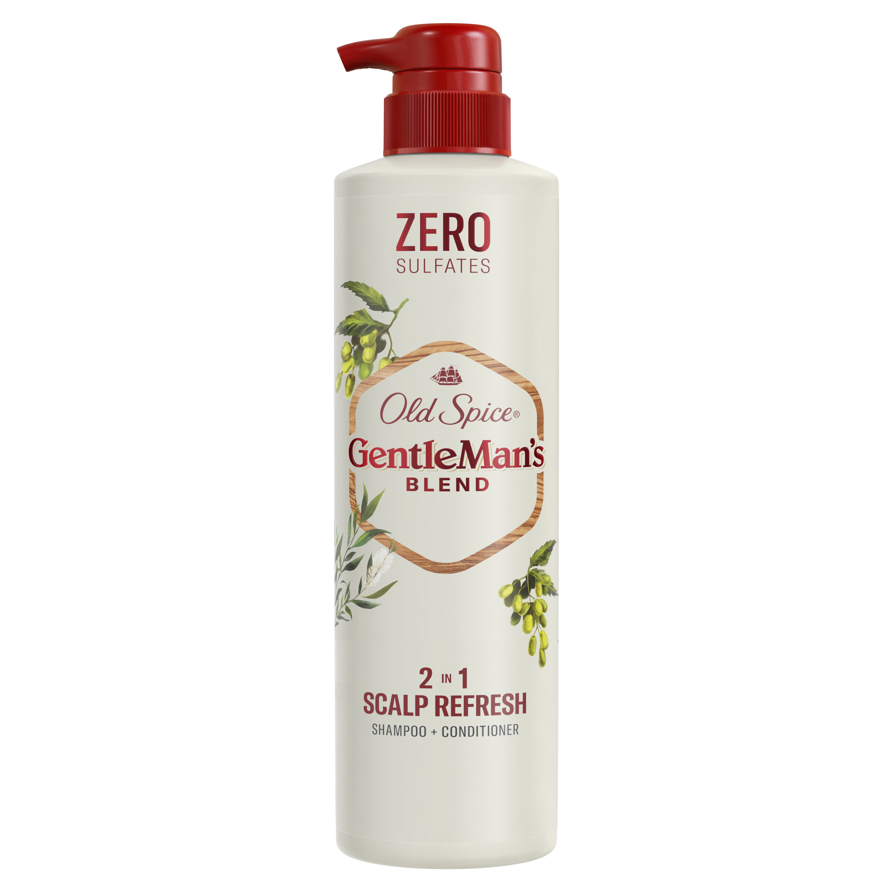 Old Spice Gentleman's Blend 2in1 Scalp Refresh Shampoo & Conditioner, All Hair Types, 14.8 fl oz Old Spice