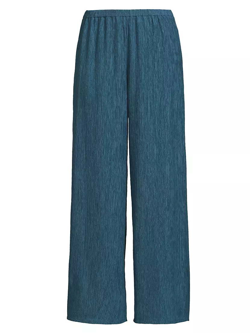 Cropped Wide-Leg Pants Eileen Fisher