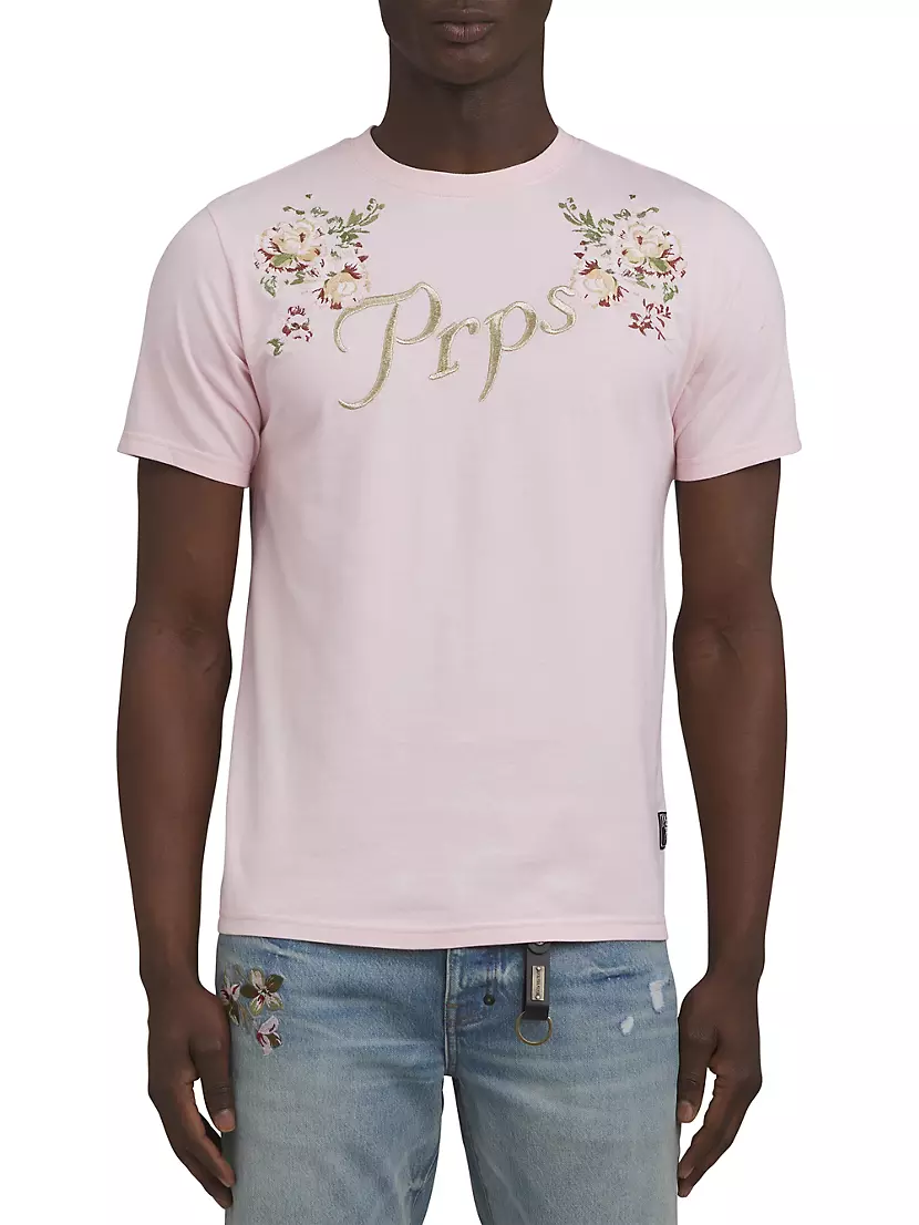 Мужская Футболка Prps Gardenia Floral Logo Prps