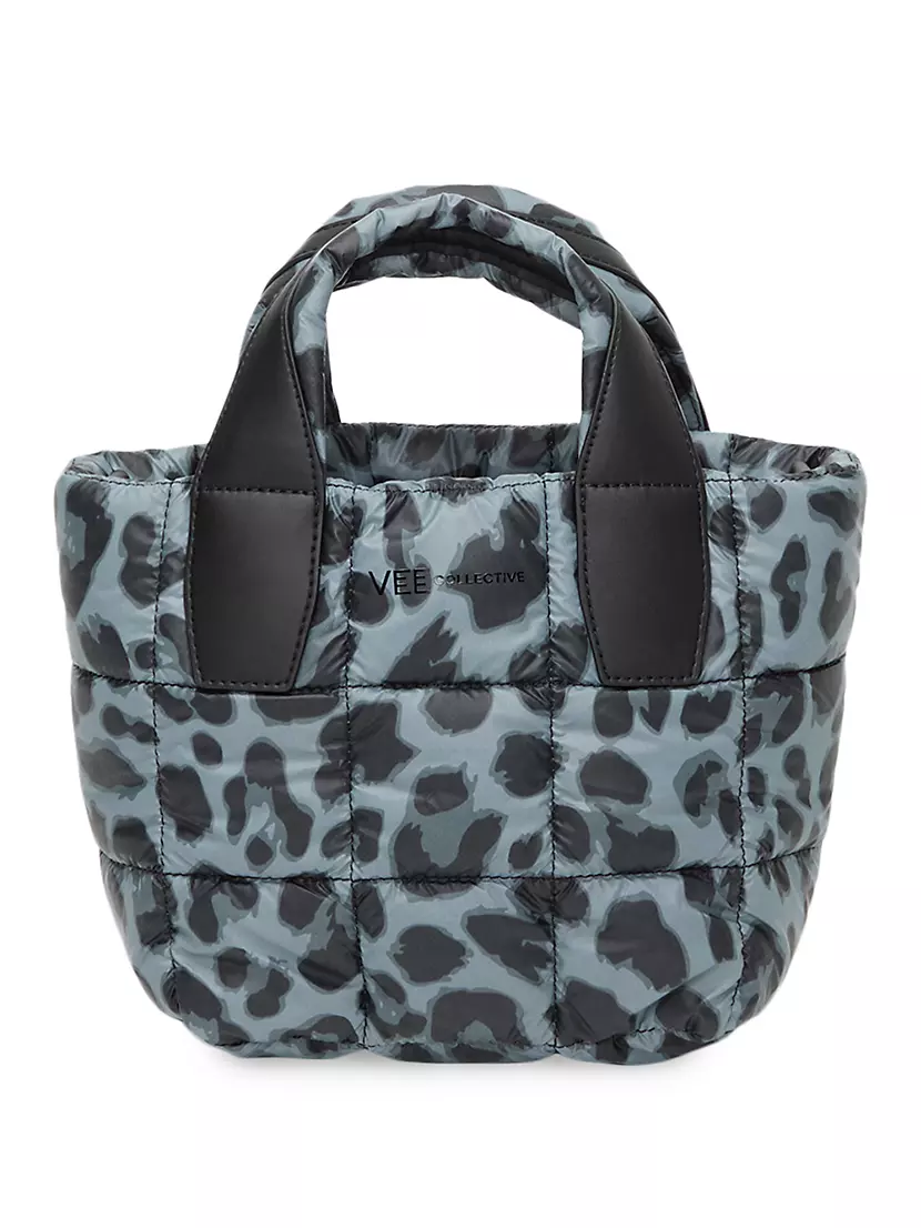 Сумка тоут Vee Collective Porter Mini Leopard Vee Collective