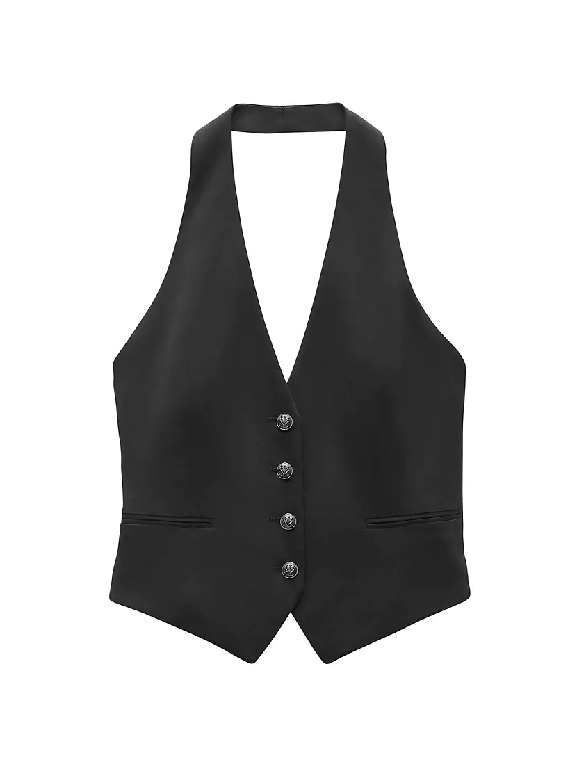 Женская Блузка Rag & Bone Ethel Crepe Halter Rag & Bone