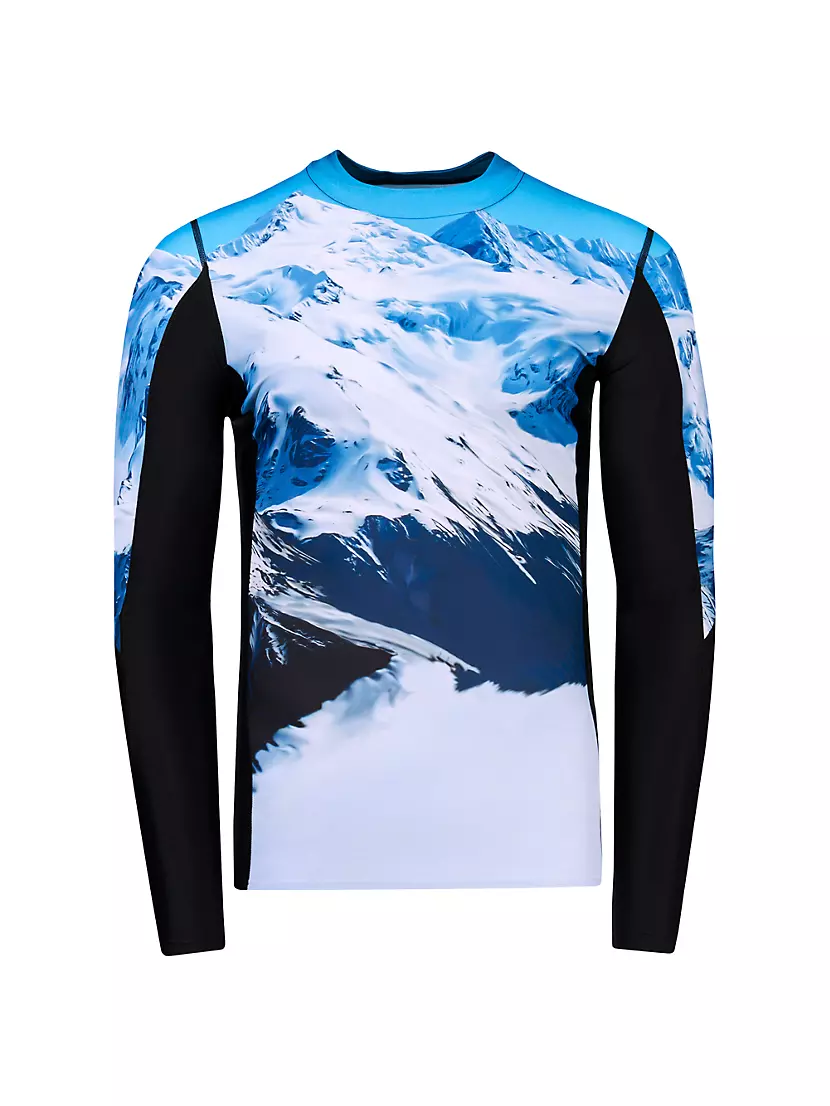 Мужская Футболка Perfect Moment Mountain Long-Sleeve Performance Top Perfect Moment