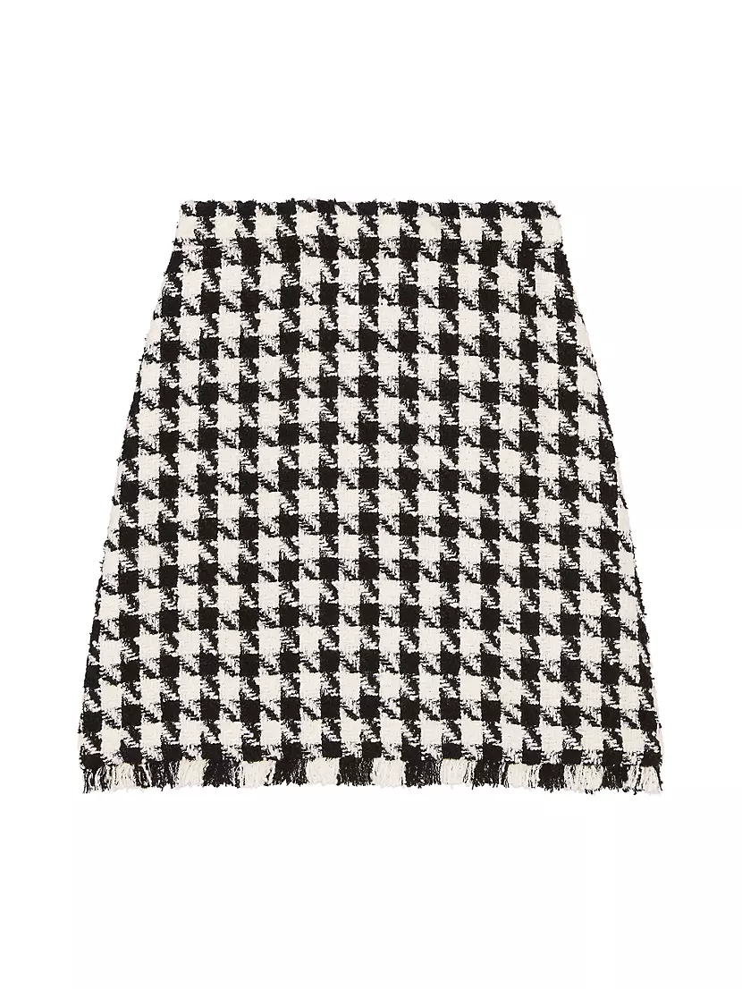 Женская Юбка мини Kate Spade New York Houndstooth Kate Spade New York