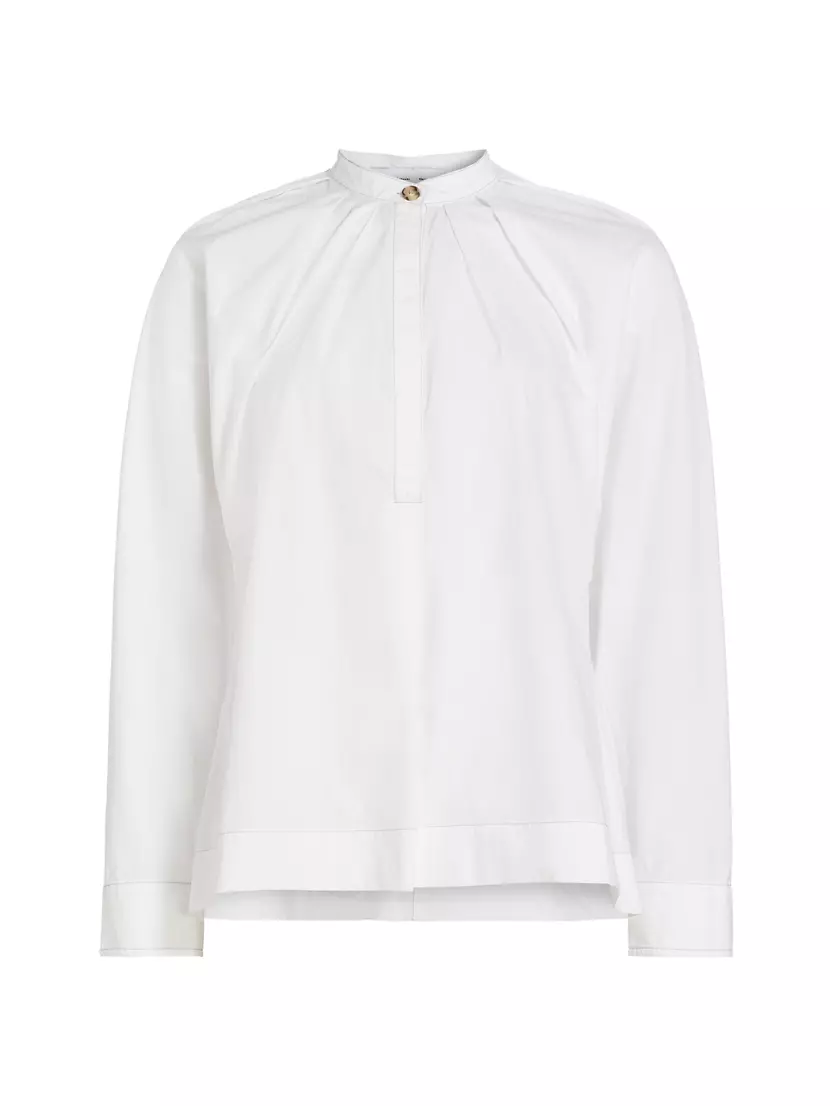 Женская Блузка Proenza Schouler White Label Carter Tech Poplin PROENZA SCHOULER WHITE LABEL