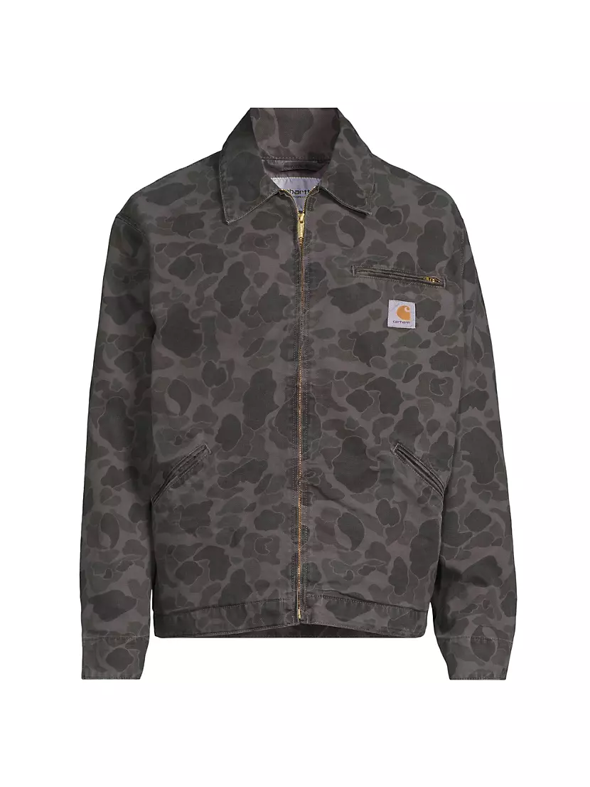 Мужская Повседневная куртка Carhartt WIP Detroit Duck Camo Carhartt WIP